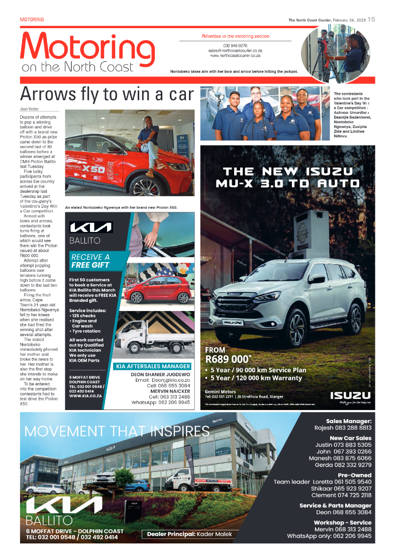North Coast Courier 24 February 2023 page 15