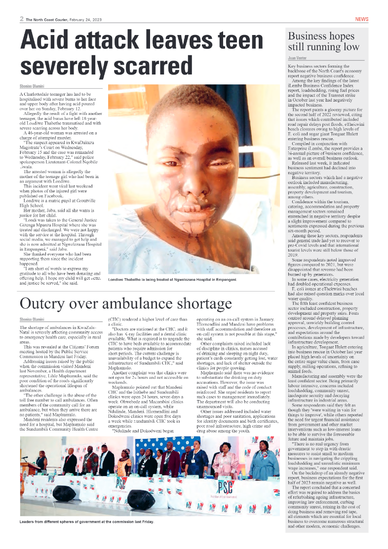 North Coast Courier 24 February 2023 page 2