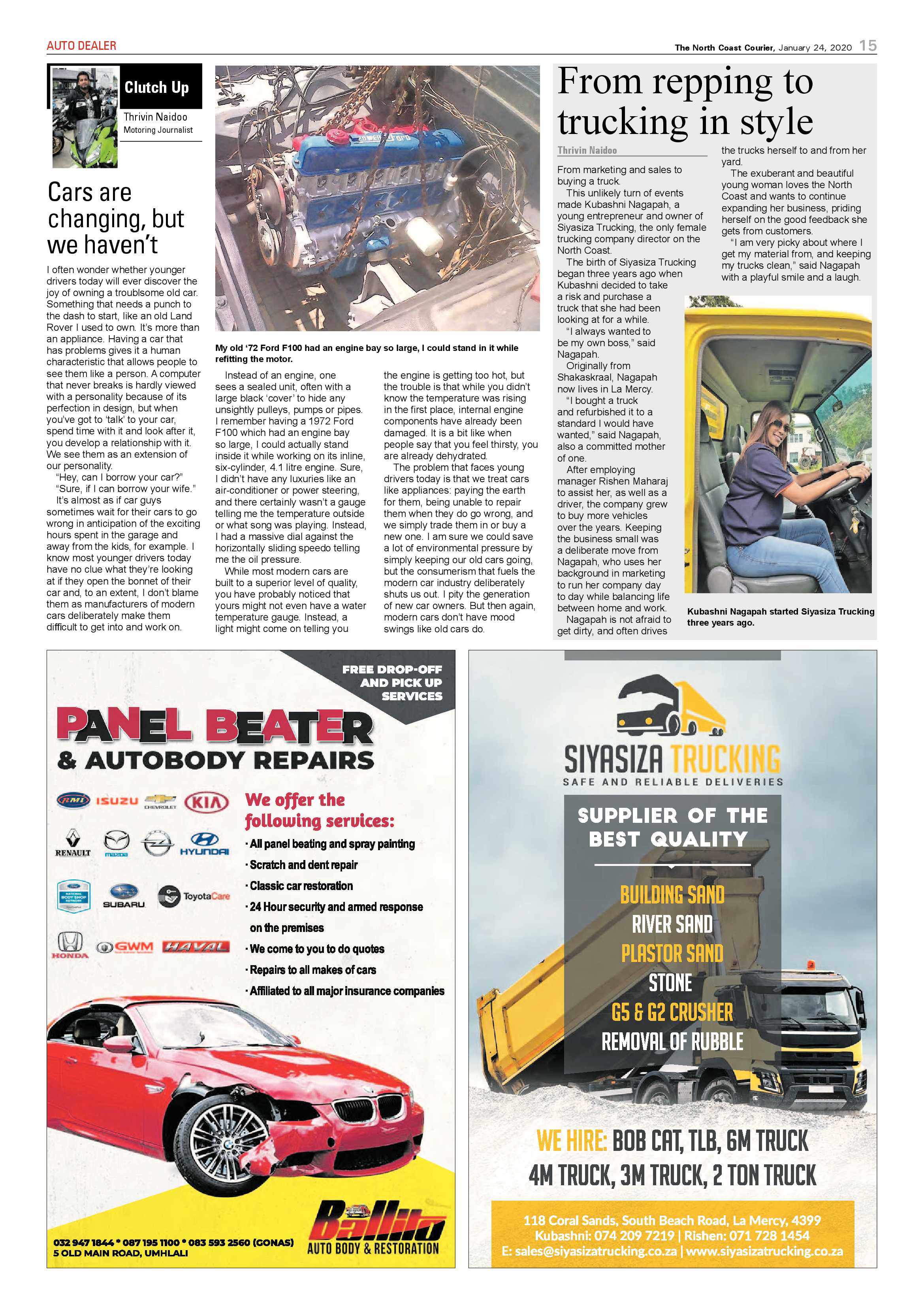North Coast Courier 24 January 2020 page 15