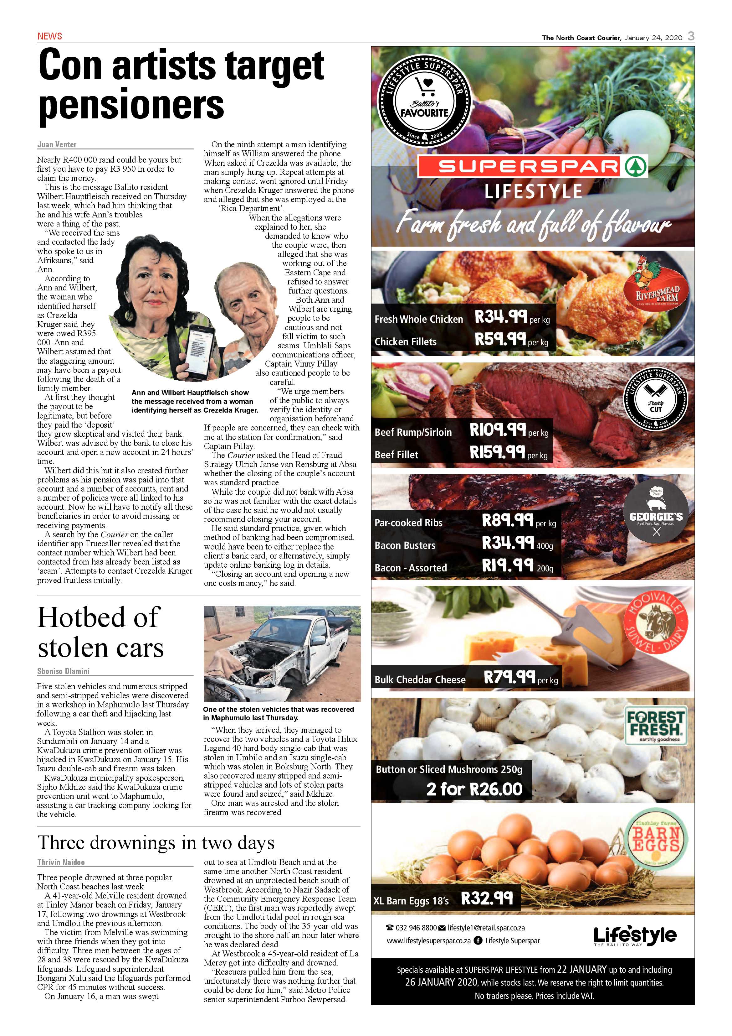 North Coast Courier 24 January 2020 page 3