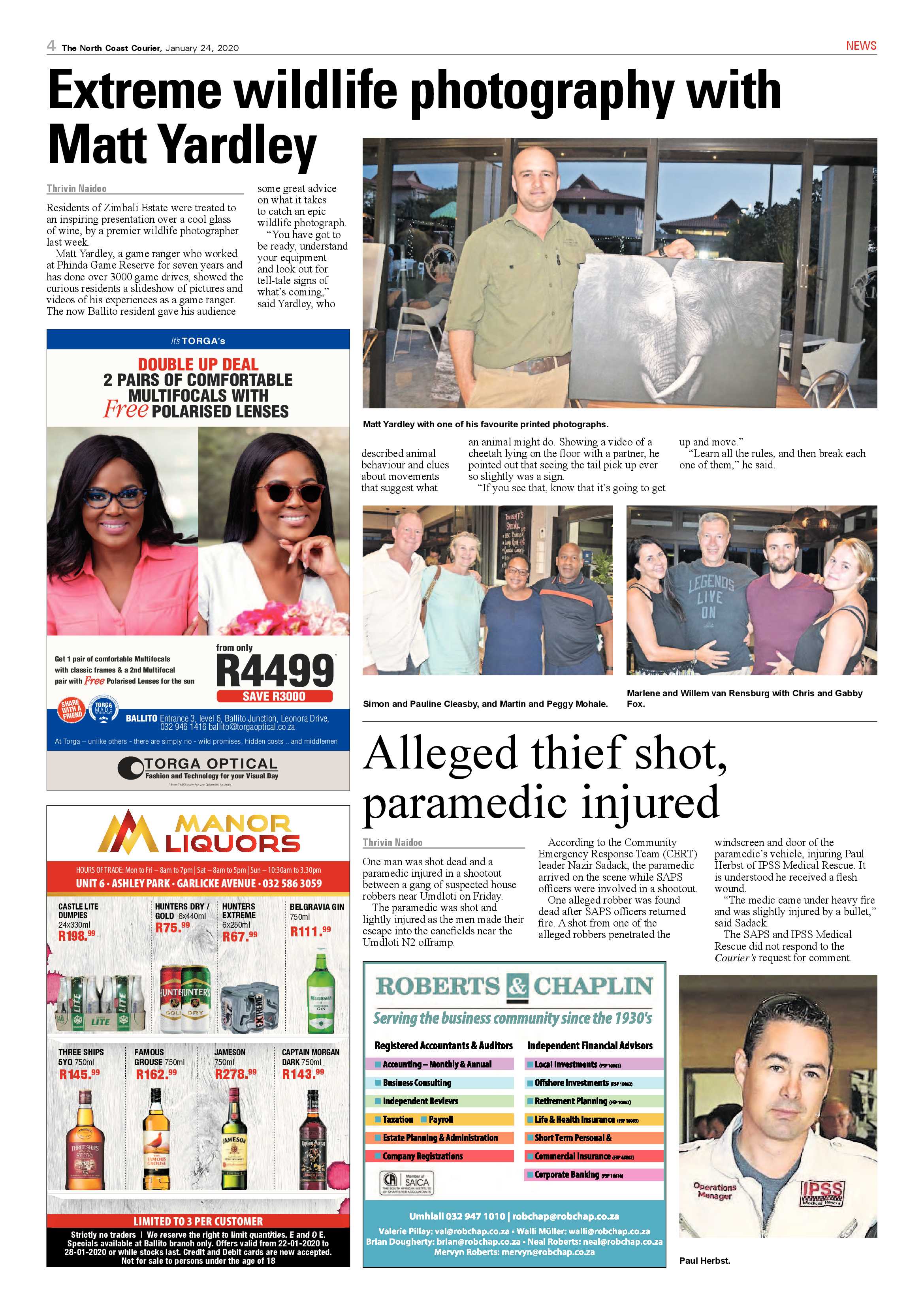North Coast Courier 24 January 2020 page 4