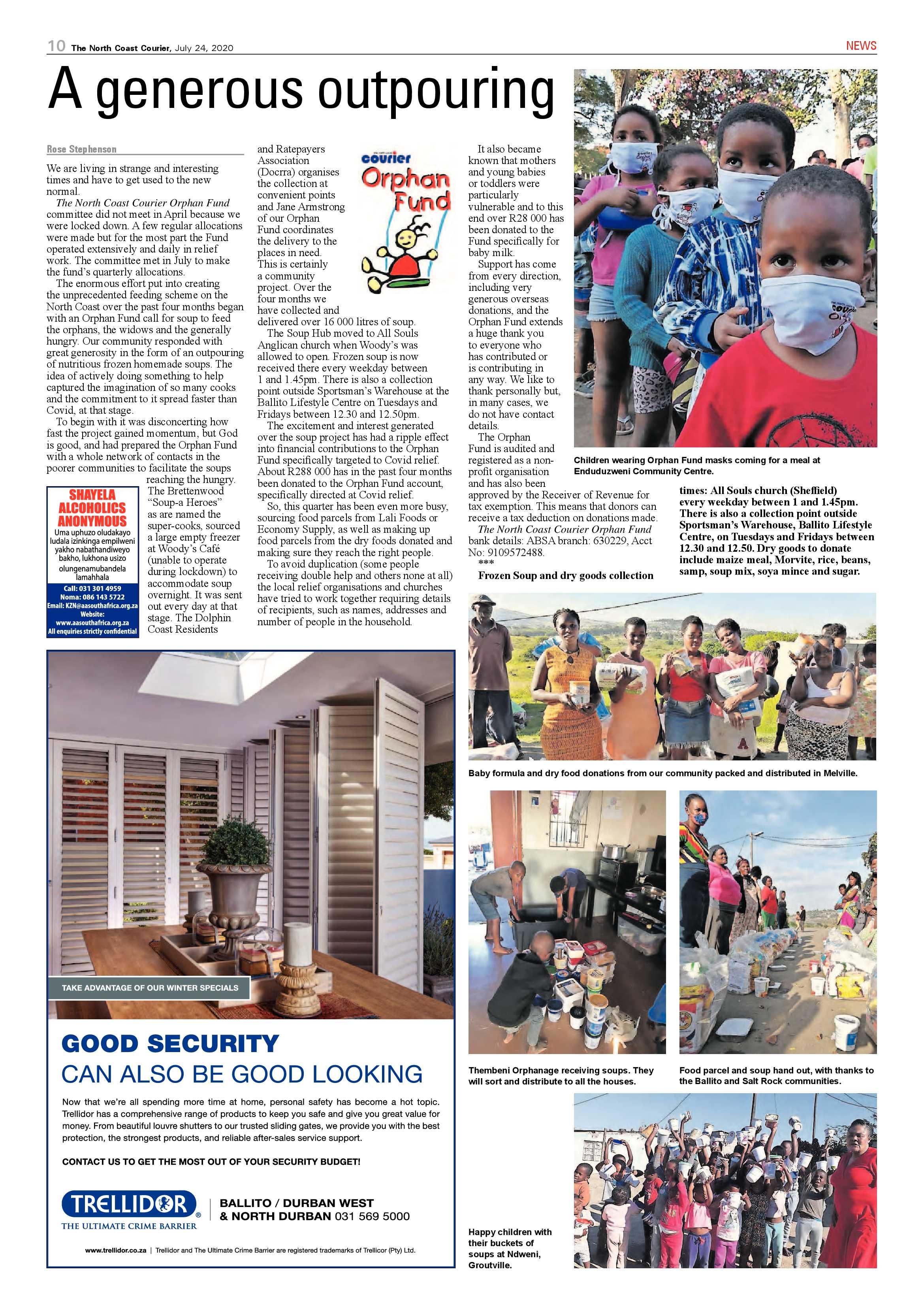 North Coast Courier 24 July 2020 page 10