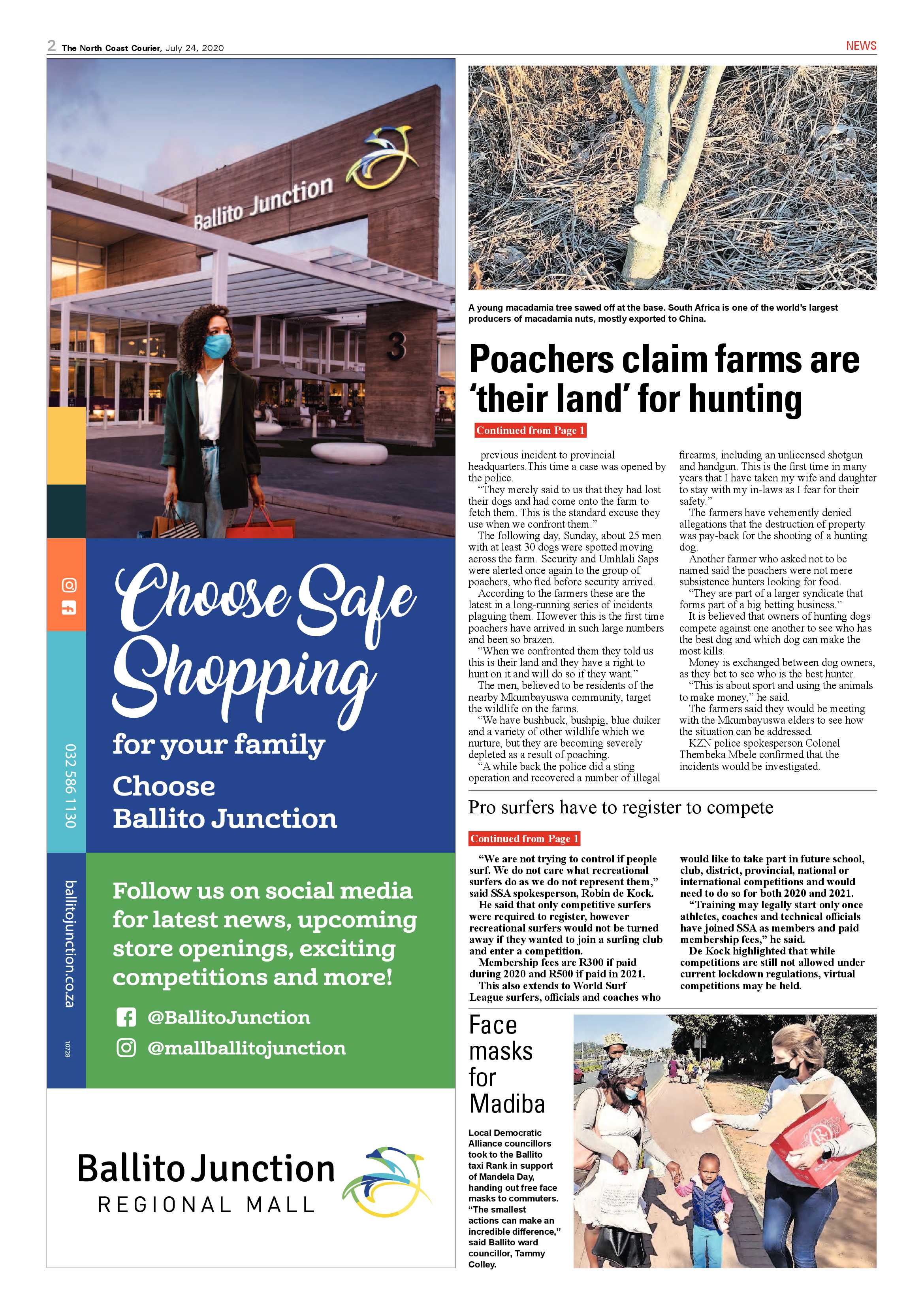 North Coast Courier 24 July 2020 page 2