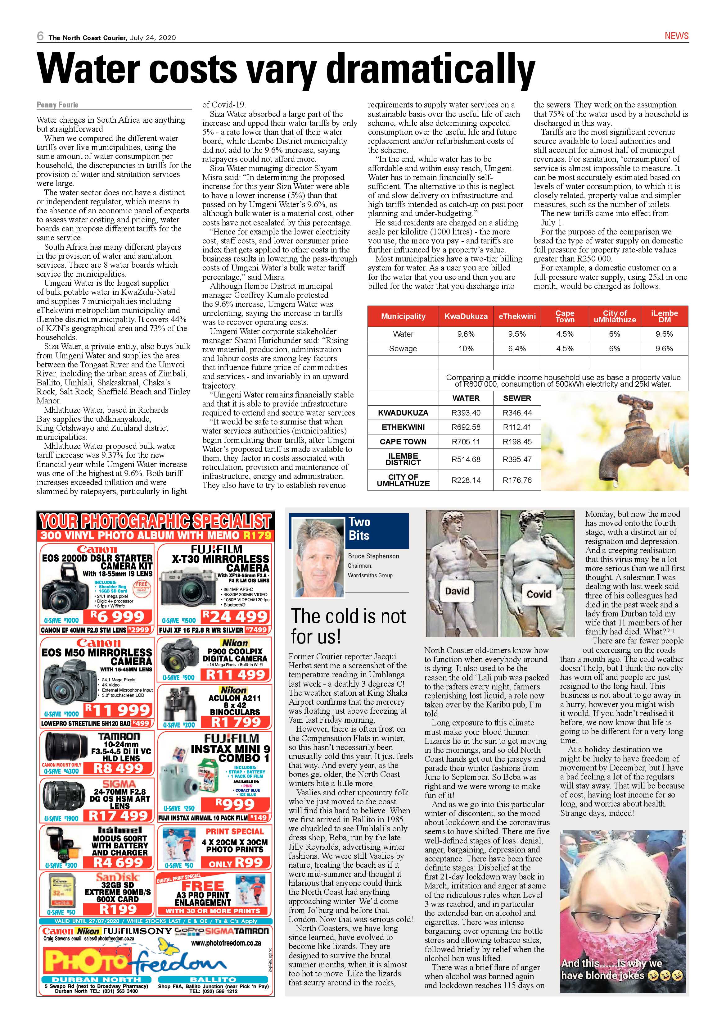 North Coast Courier 24 July 2020 page 6