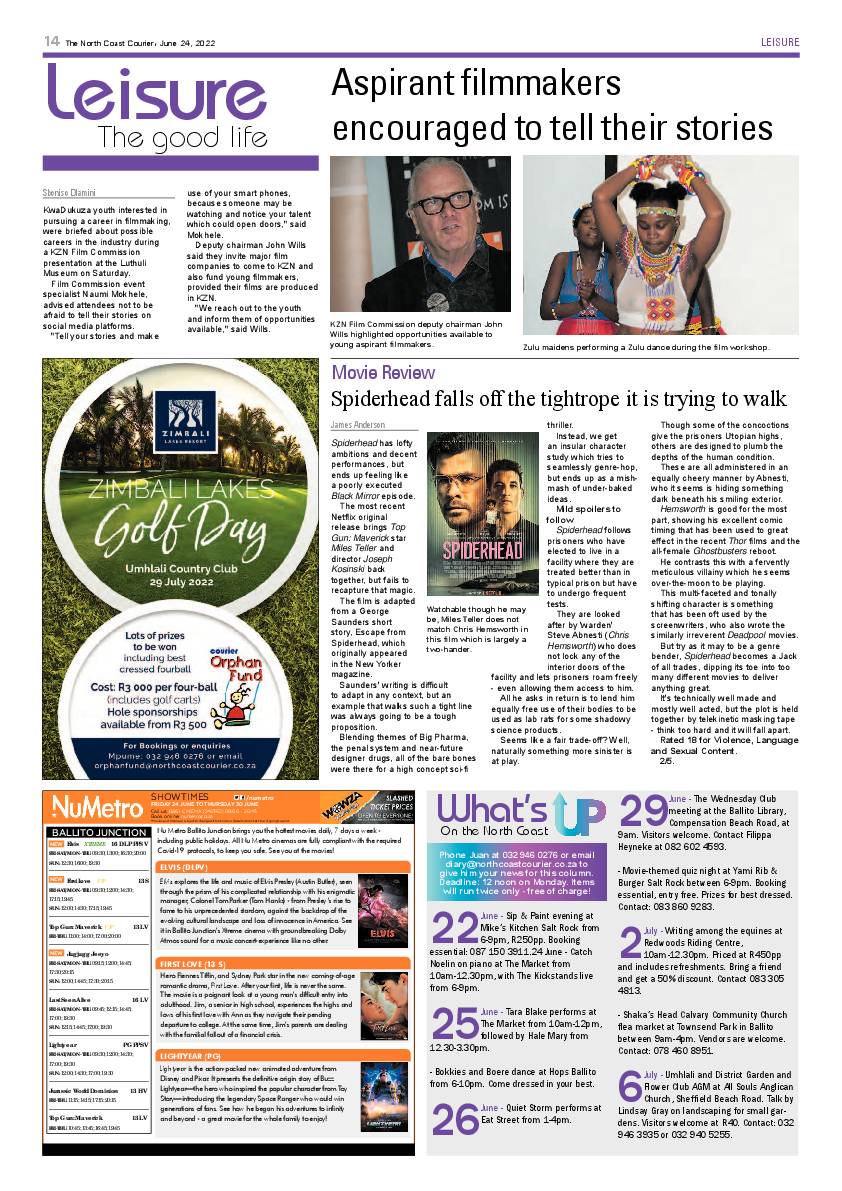 North Coast Courier 24 June 2022 page 14