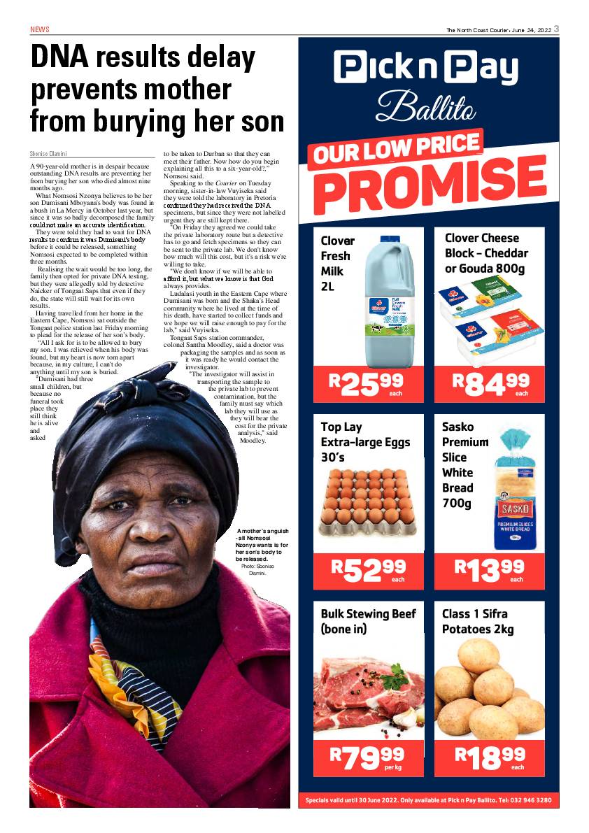 North Coast Courier 24 June 2022 page 3