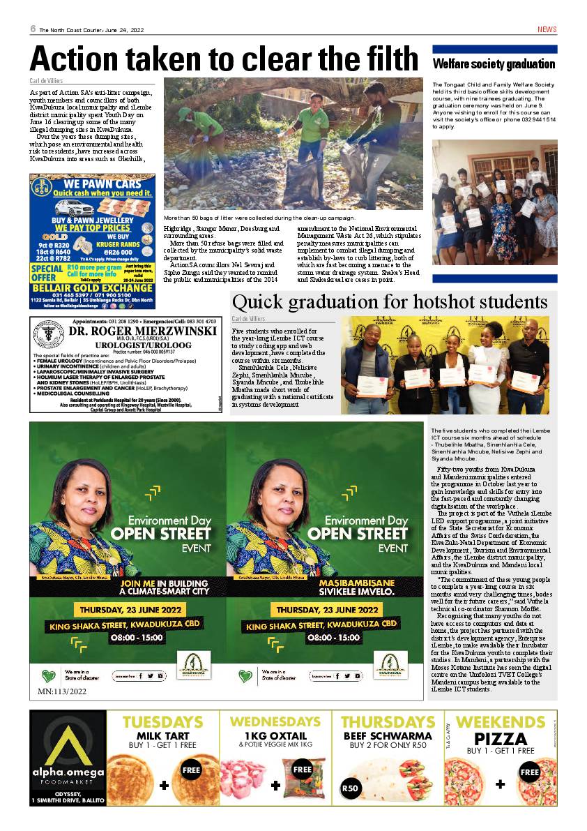 North Coast Courier 24 June 2022 page 6
