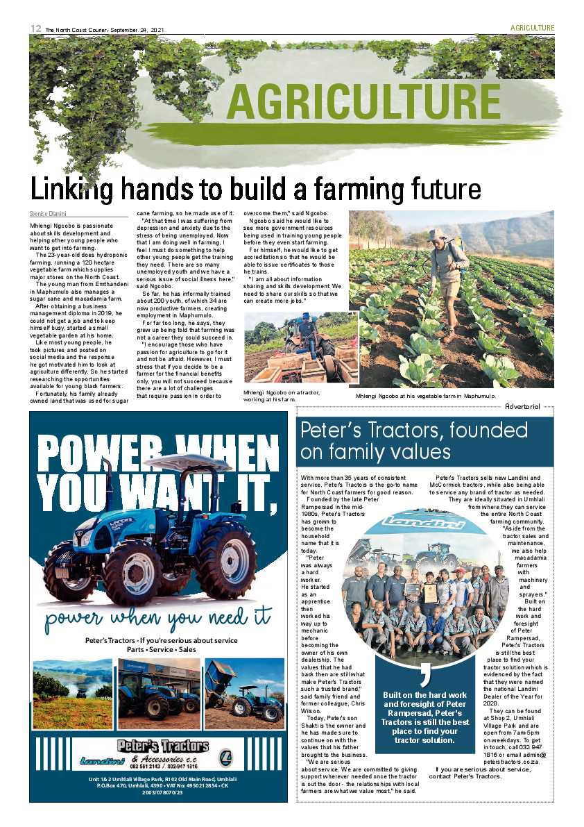 North Coast Courier 24 September 2021 page 12