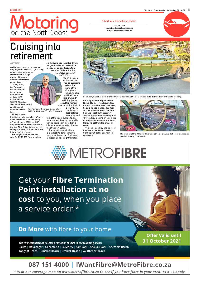 North Coast Courier 24 September 2021 page 15