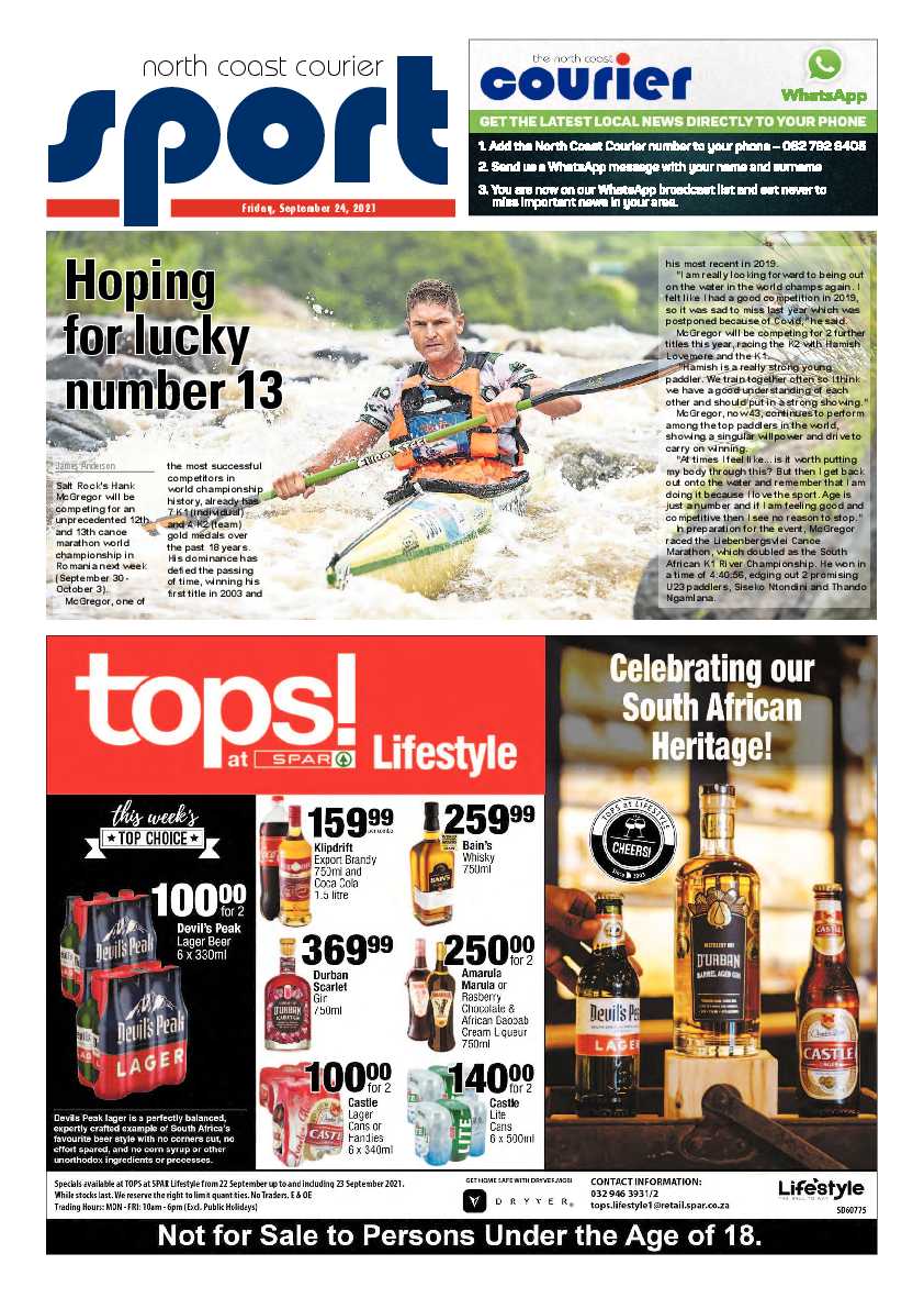 North Coast Courier 24 September 2021 page 20