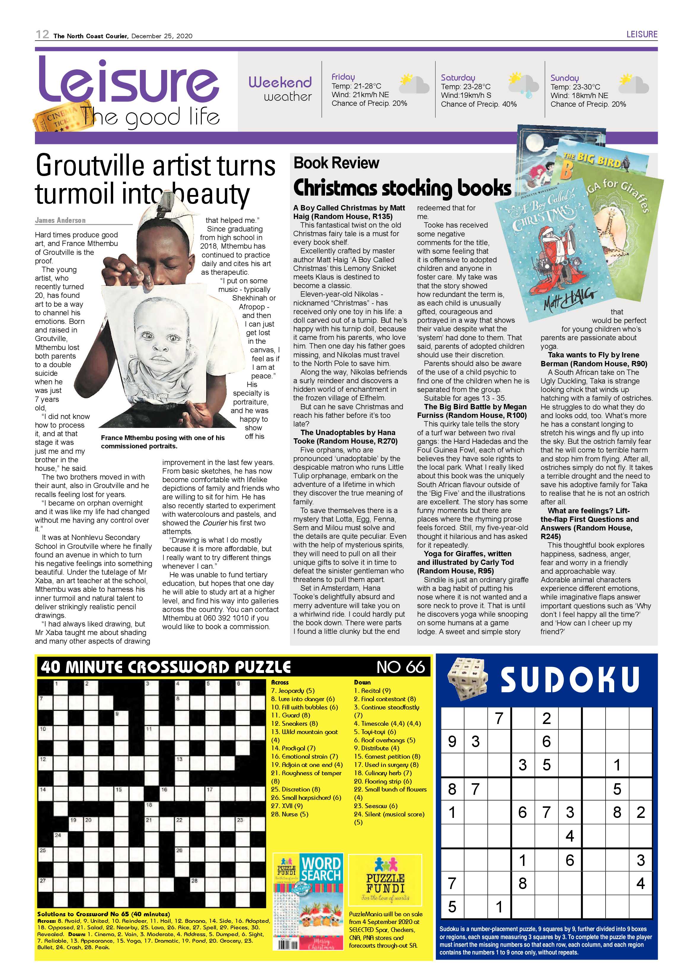 North Coast Courier 25 December 2020 page 12