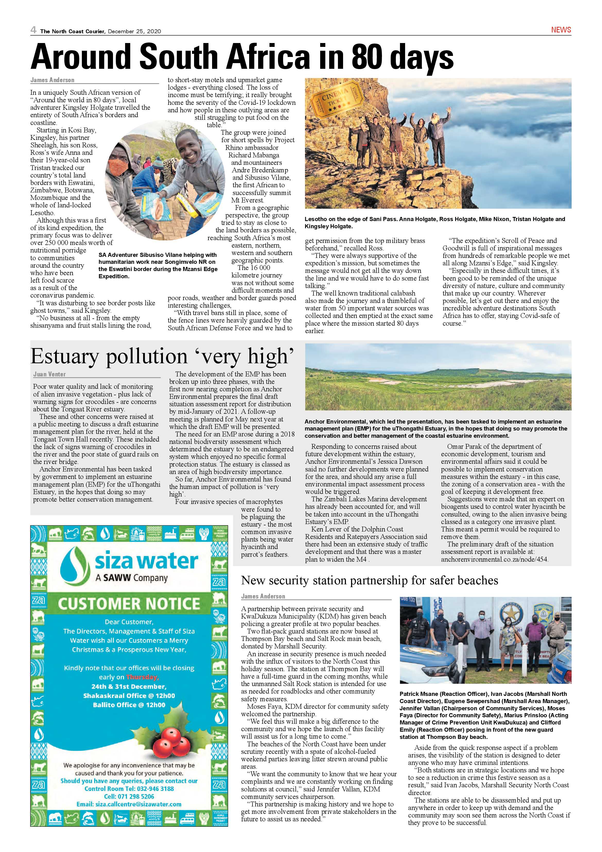 North Coast Courier 25 December 2020 page 4