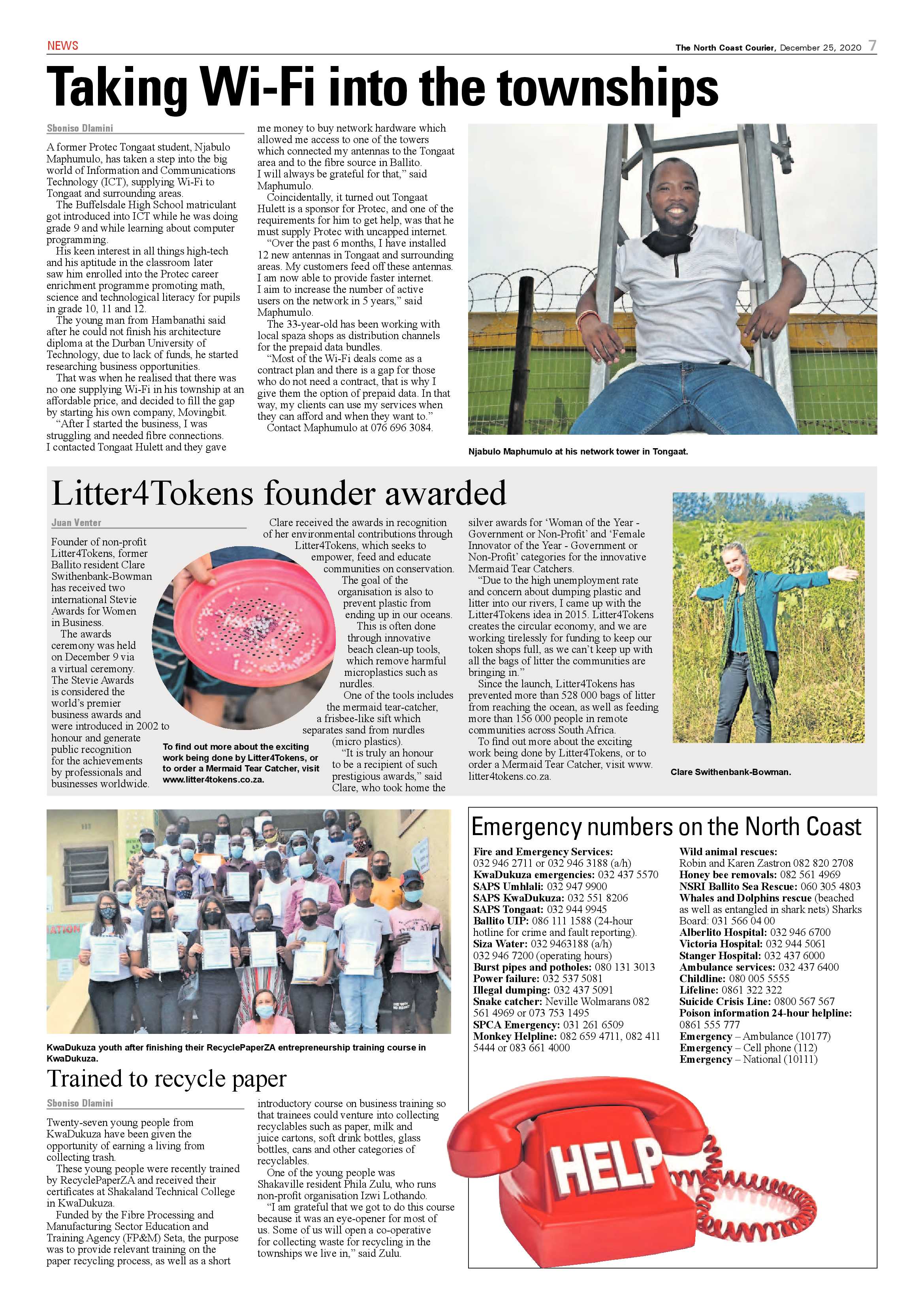 North Coast Courier 25 December 2020 page 7
