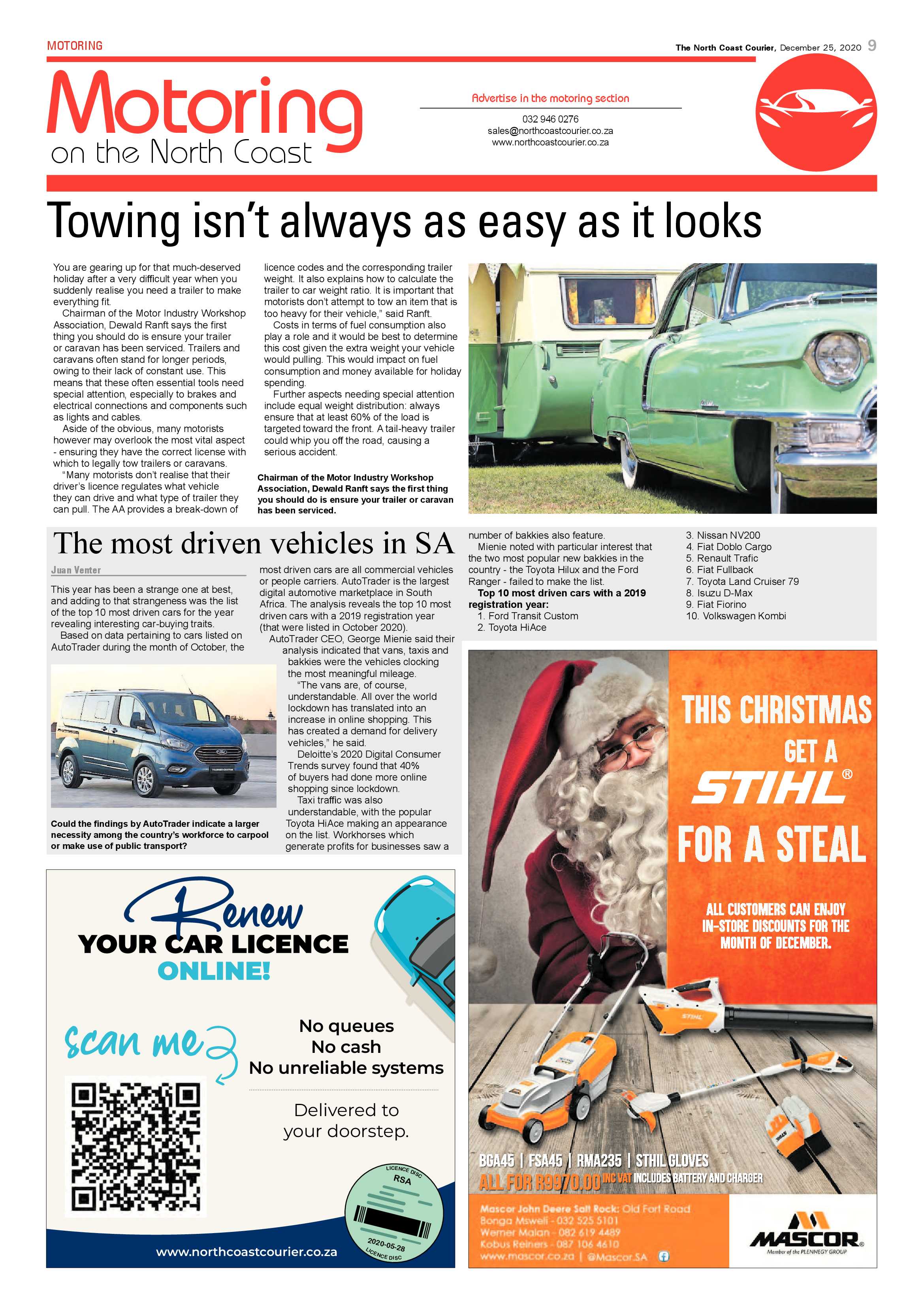 North Coast Courier 25 December 2020 page 9