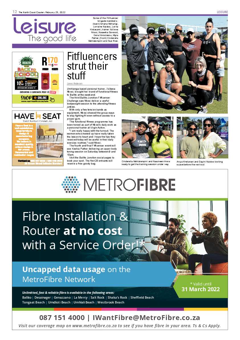 North Coast Courier 25 February 2022 page 12