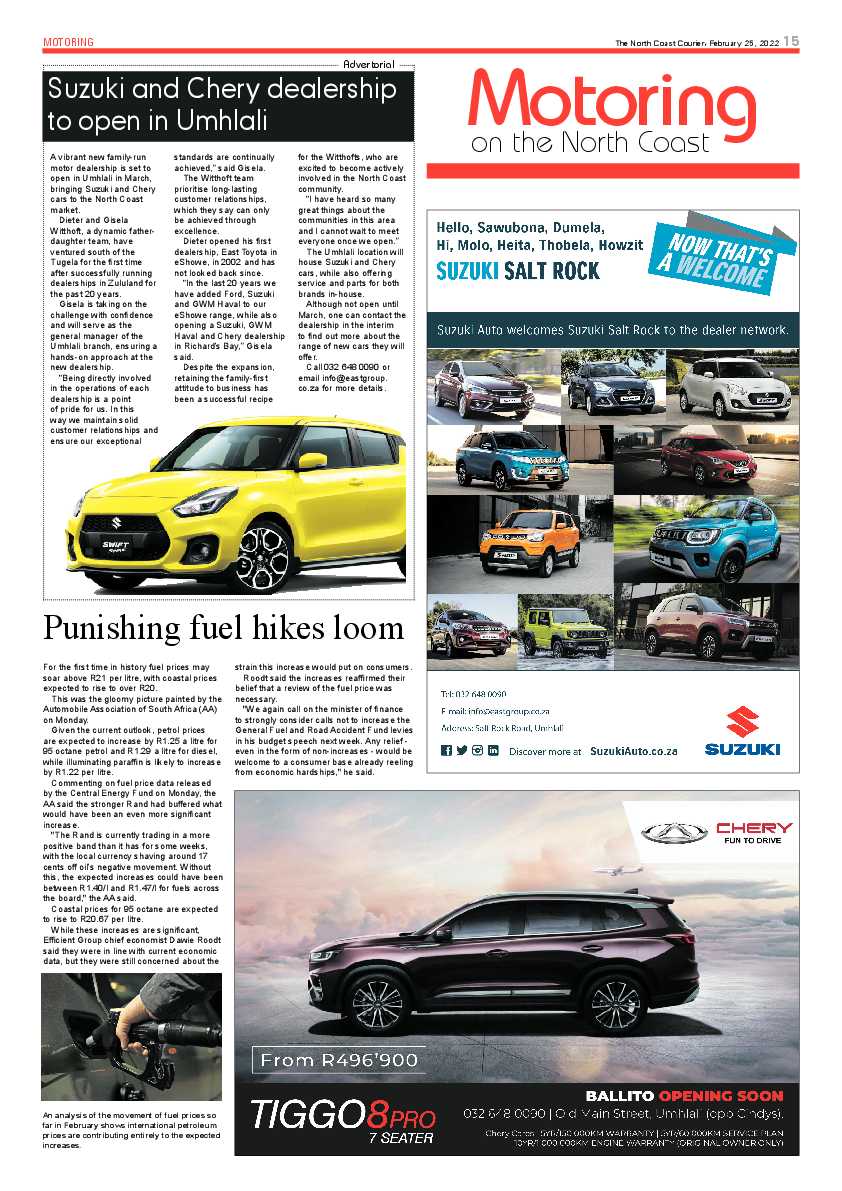 North Coast Courier 25 February 2022 page 15