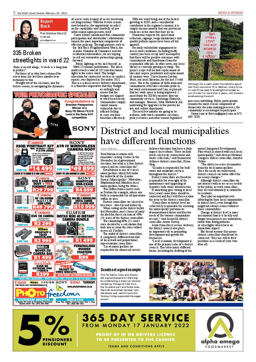 North Coast Courier 25 February 2022 page 5