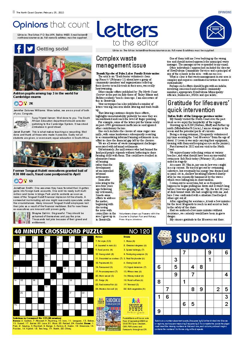 North Coast Courier 25 February 2022 page 7