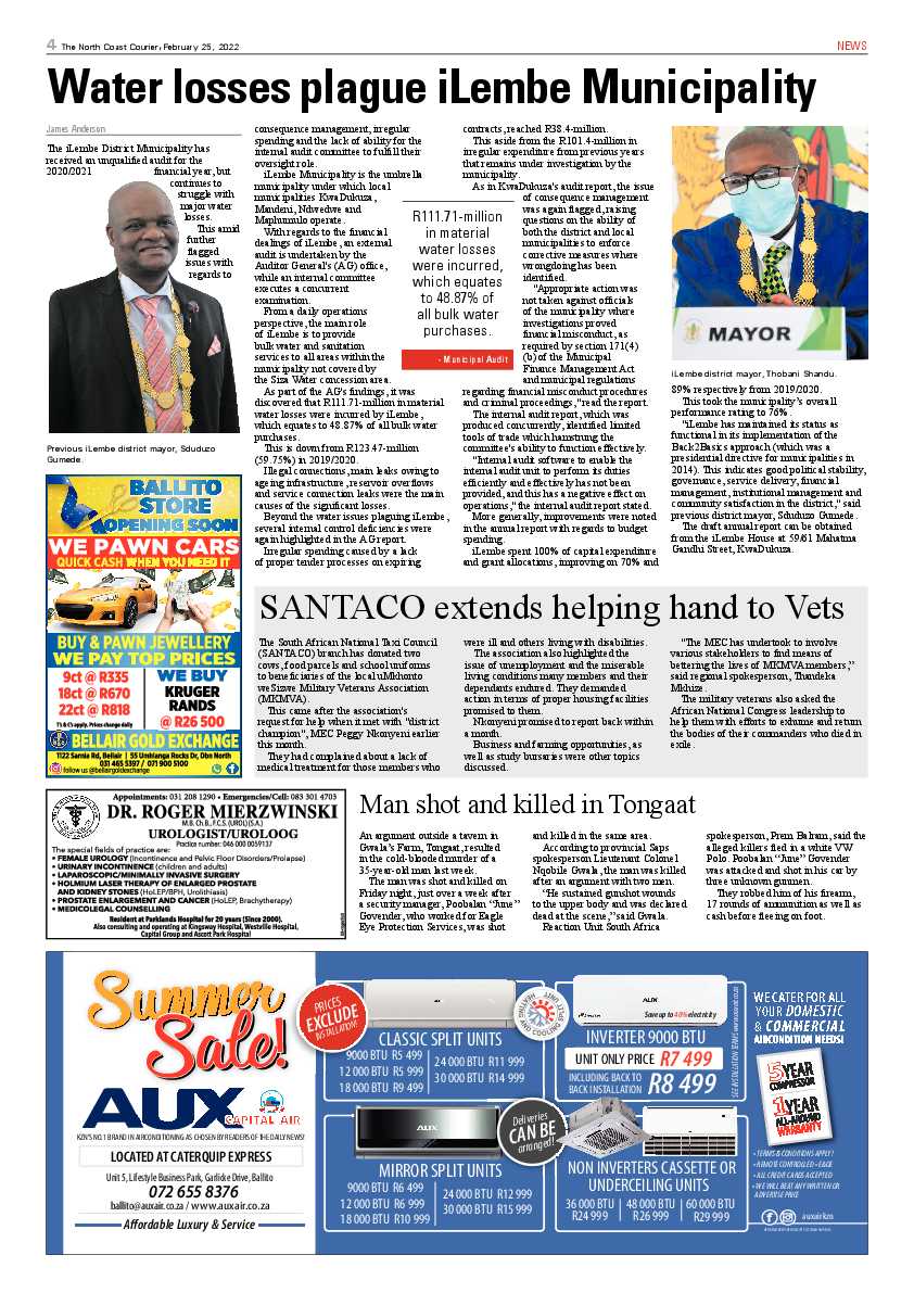 North Coast Courier 25 February 2022 page 9