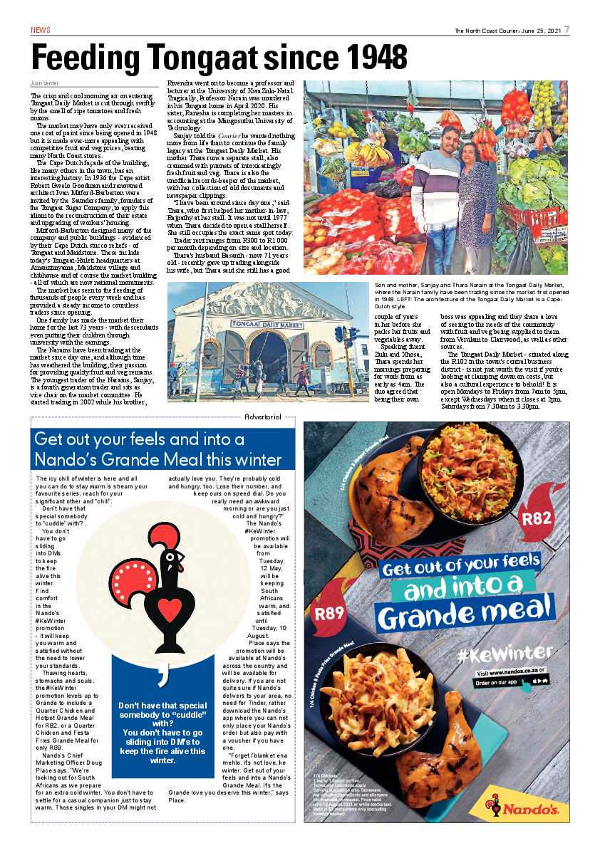North Coast Courier 25 June 2021 page 7