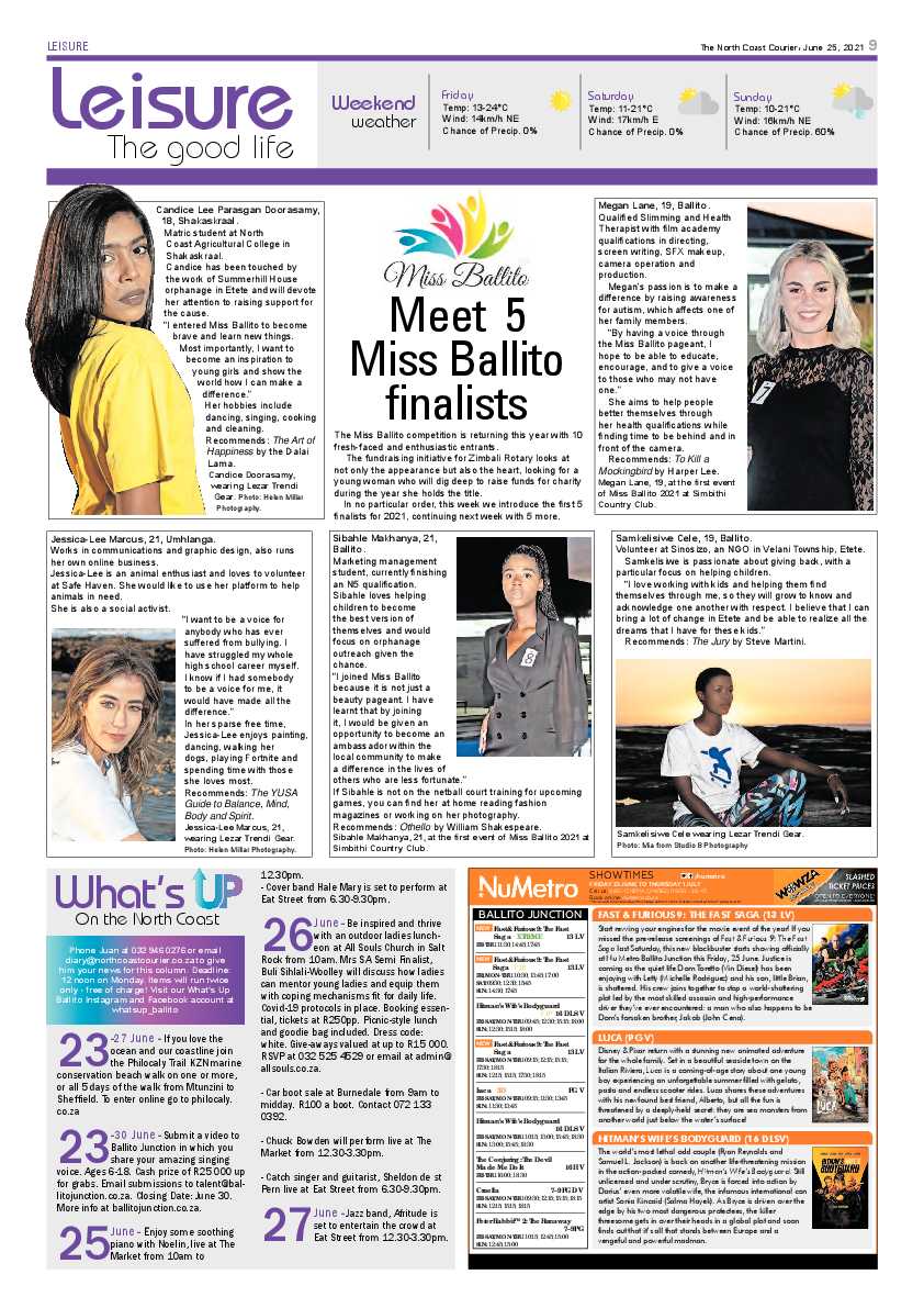 North Coast Courier 25 June 2021 page 9