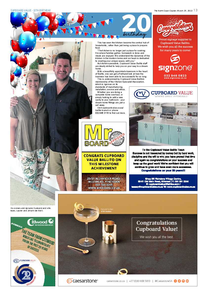 North Coast Courier 25 March 2022 page 13