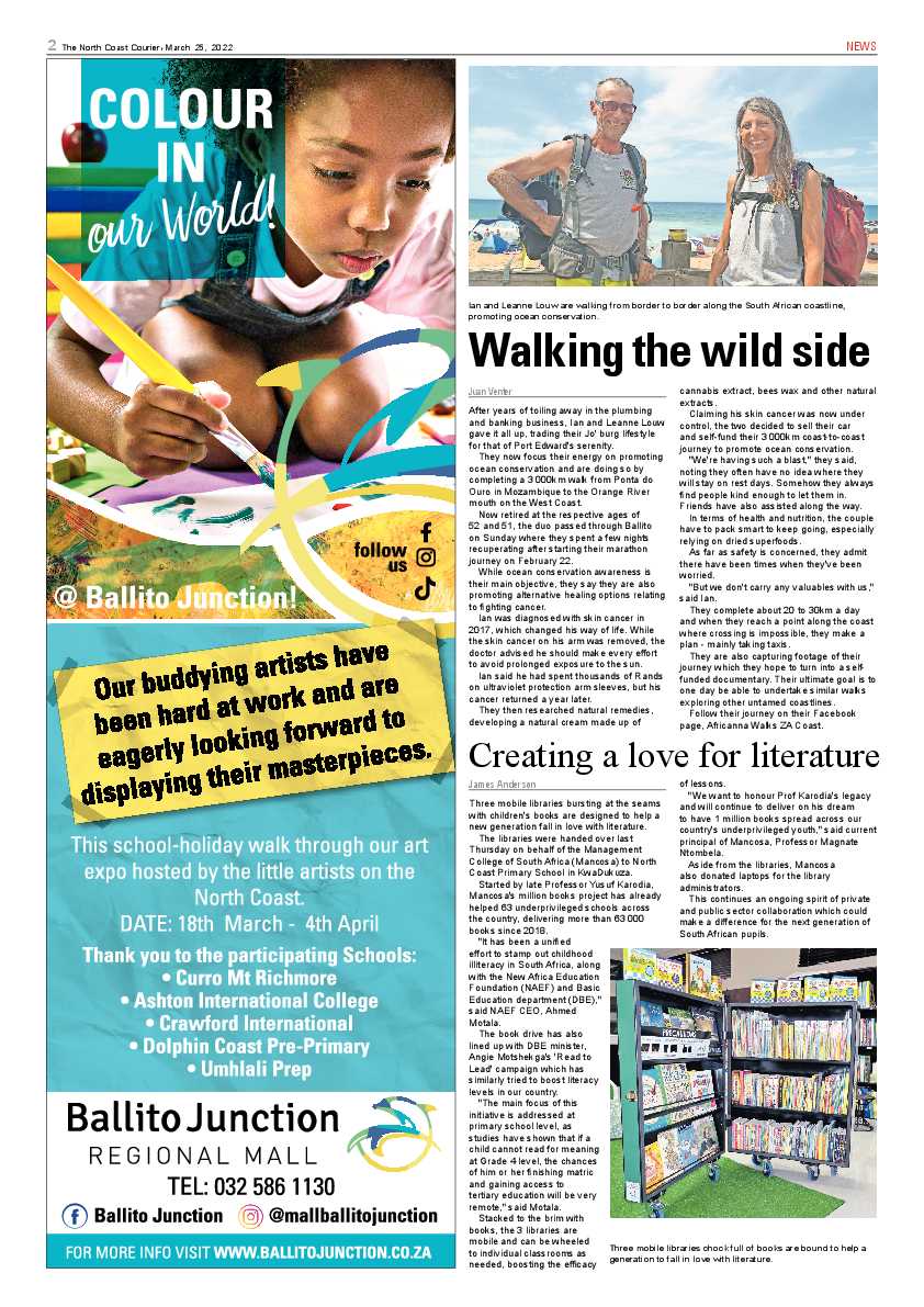 North Coast Courier 25 March 2022 page 2