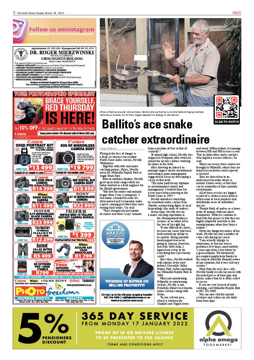 North Coast Courier 25 March 2022 page 6