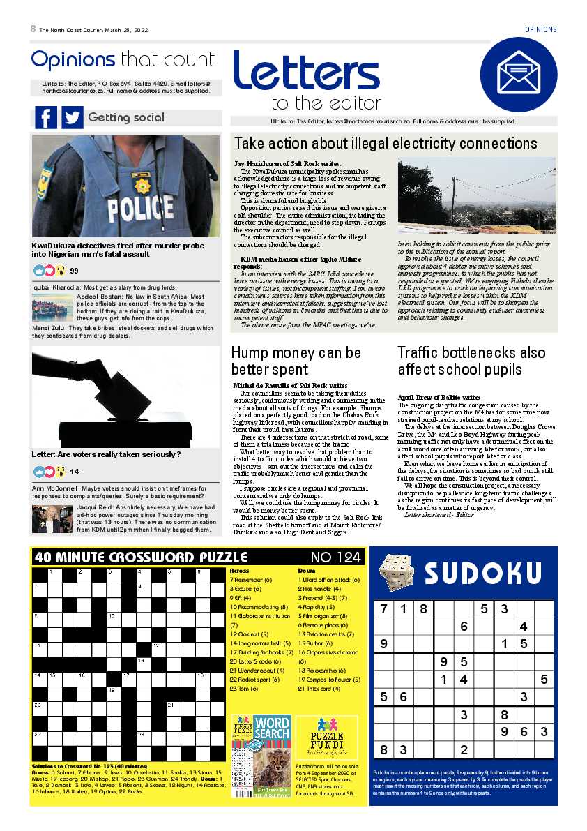 North Coast Courier 25 March 2022 page 8