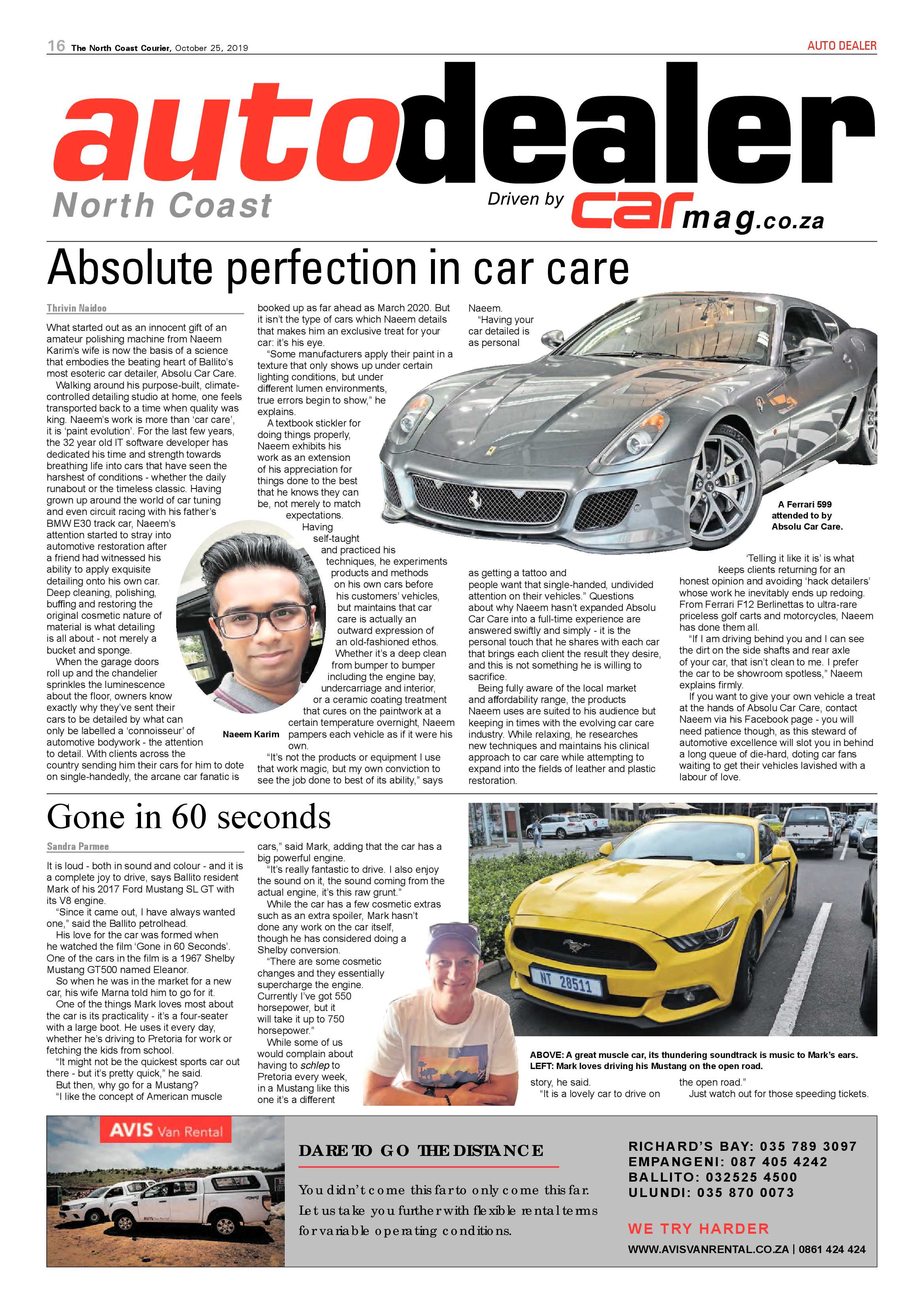 North Coast Courier 25 October 2019 page 16