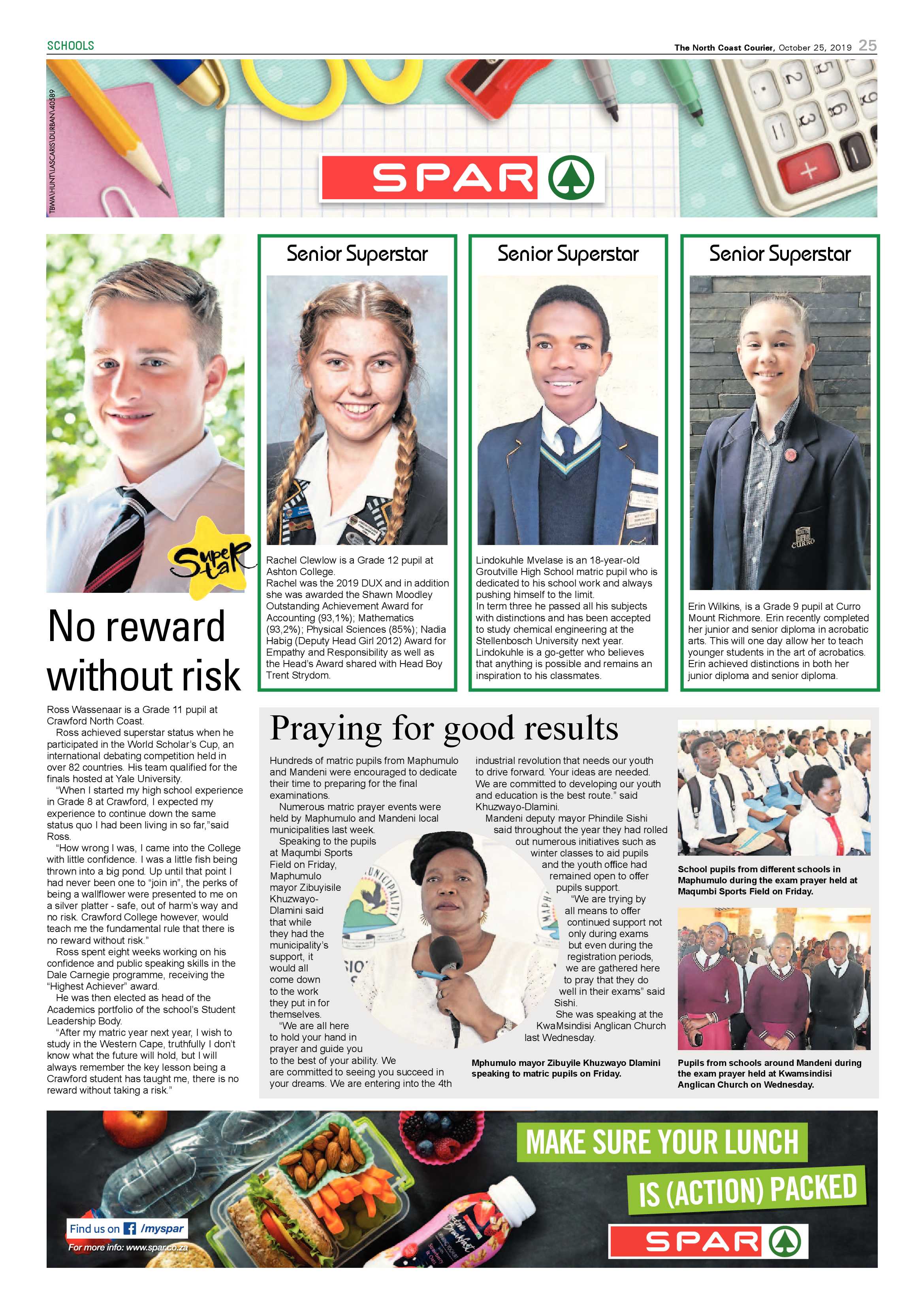 North Coast Courier 25 October 2019 page 25