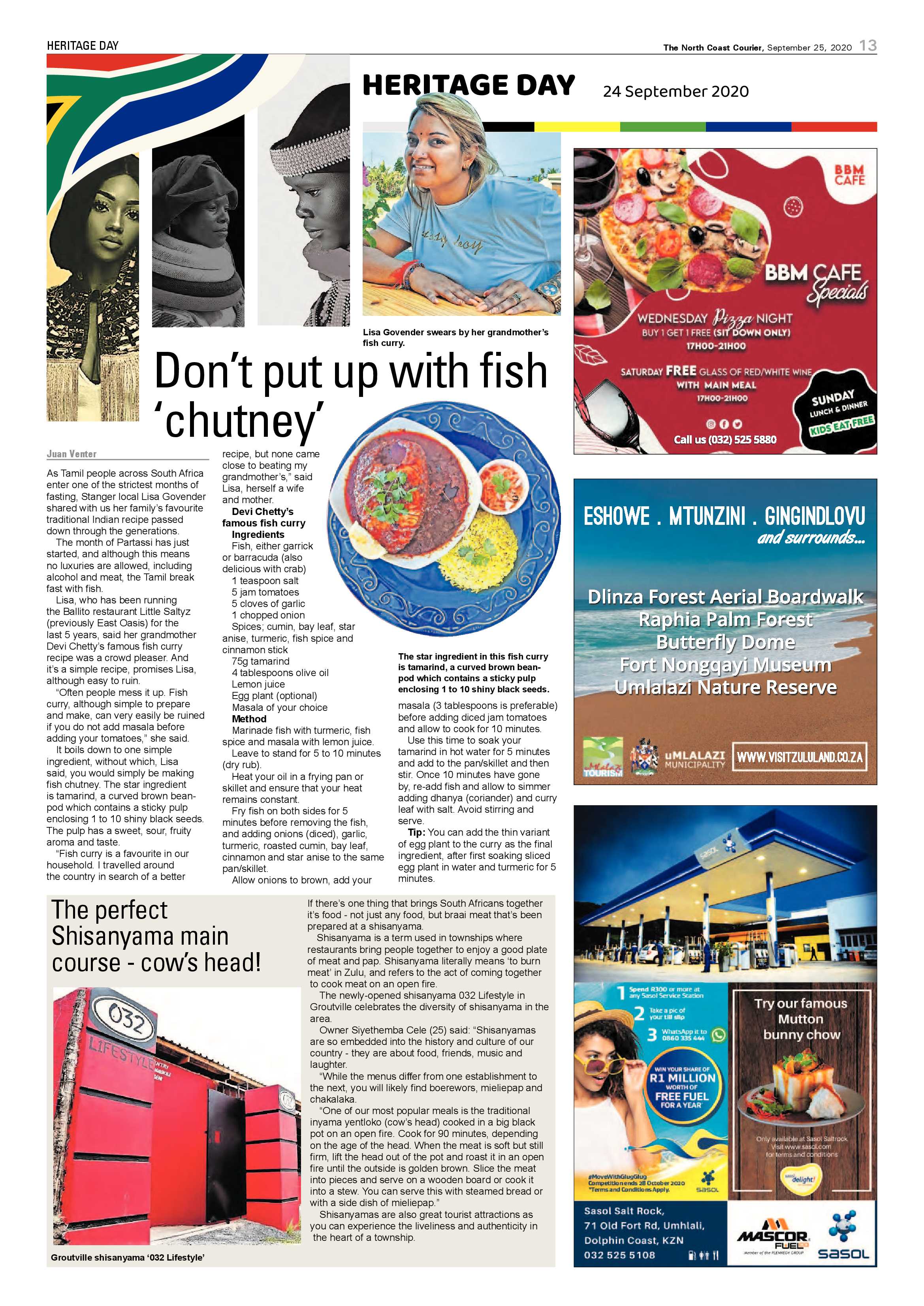 North Coast Courier 25 September 2020 page 13