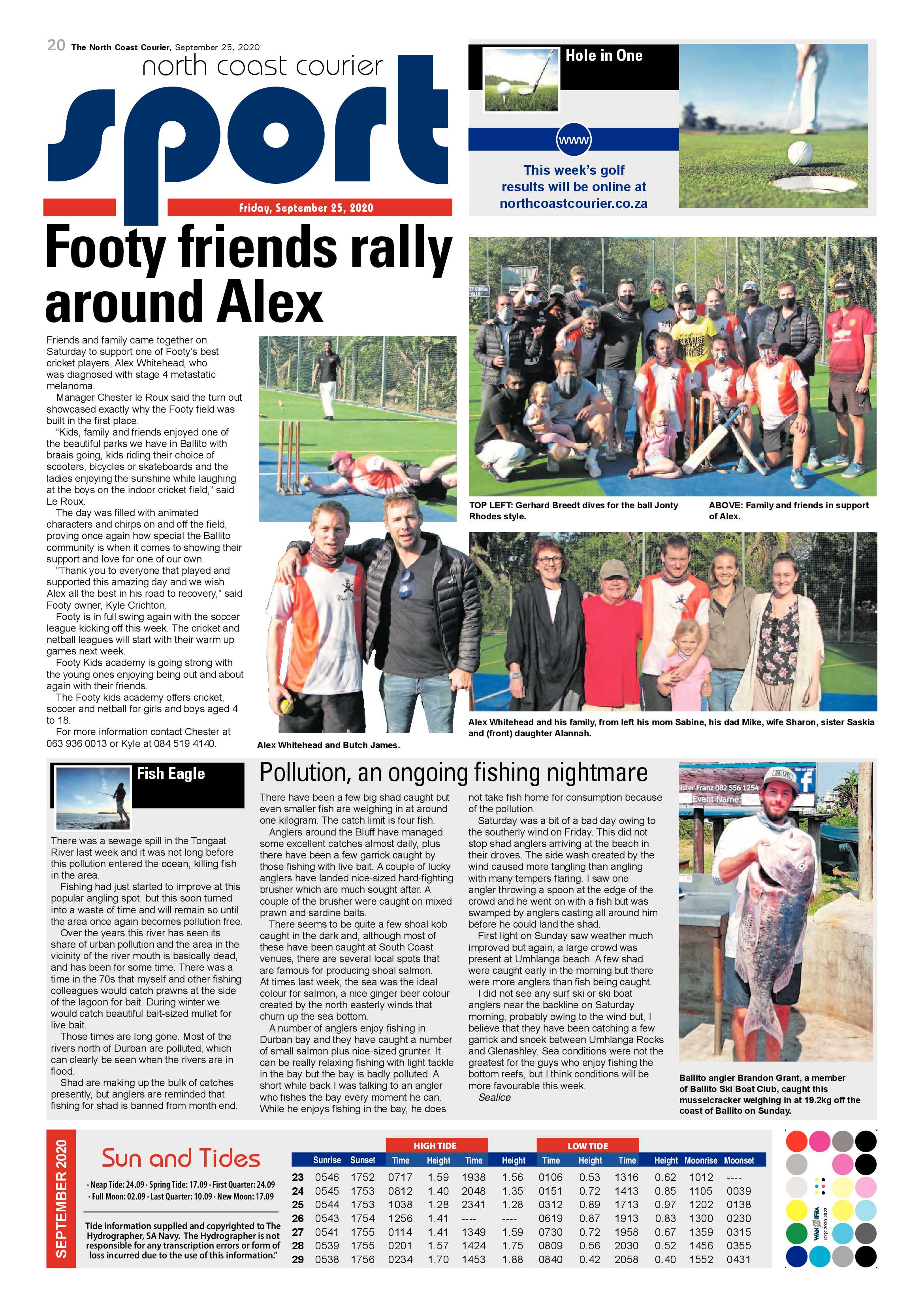North Coast Courier 25 September 2020 page 20
