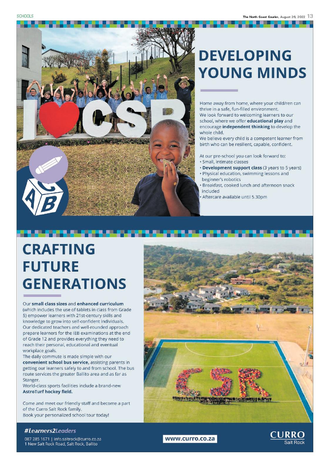 North Coast Courier 26 August 2022 page 13