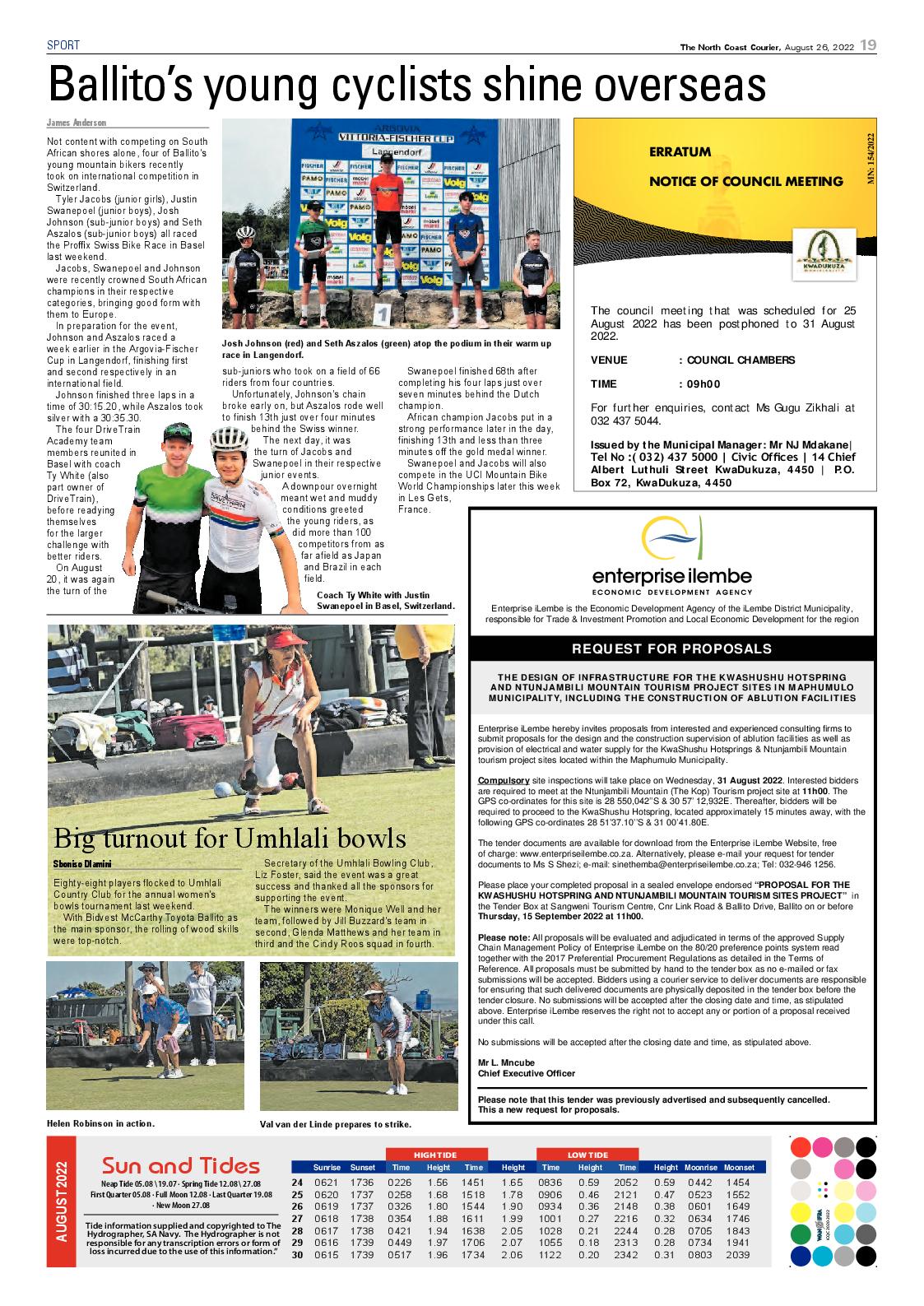 North Coast Courier 26 August 2022 page 19