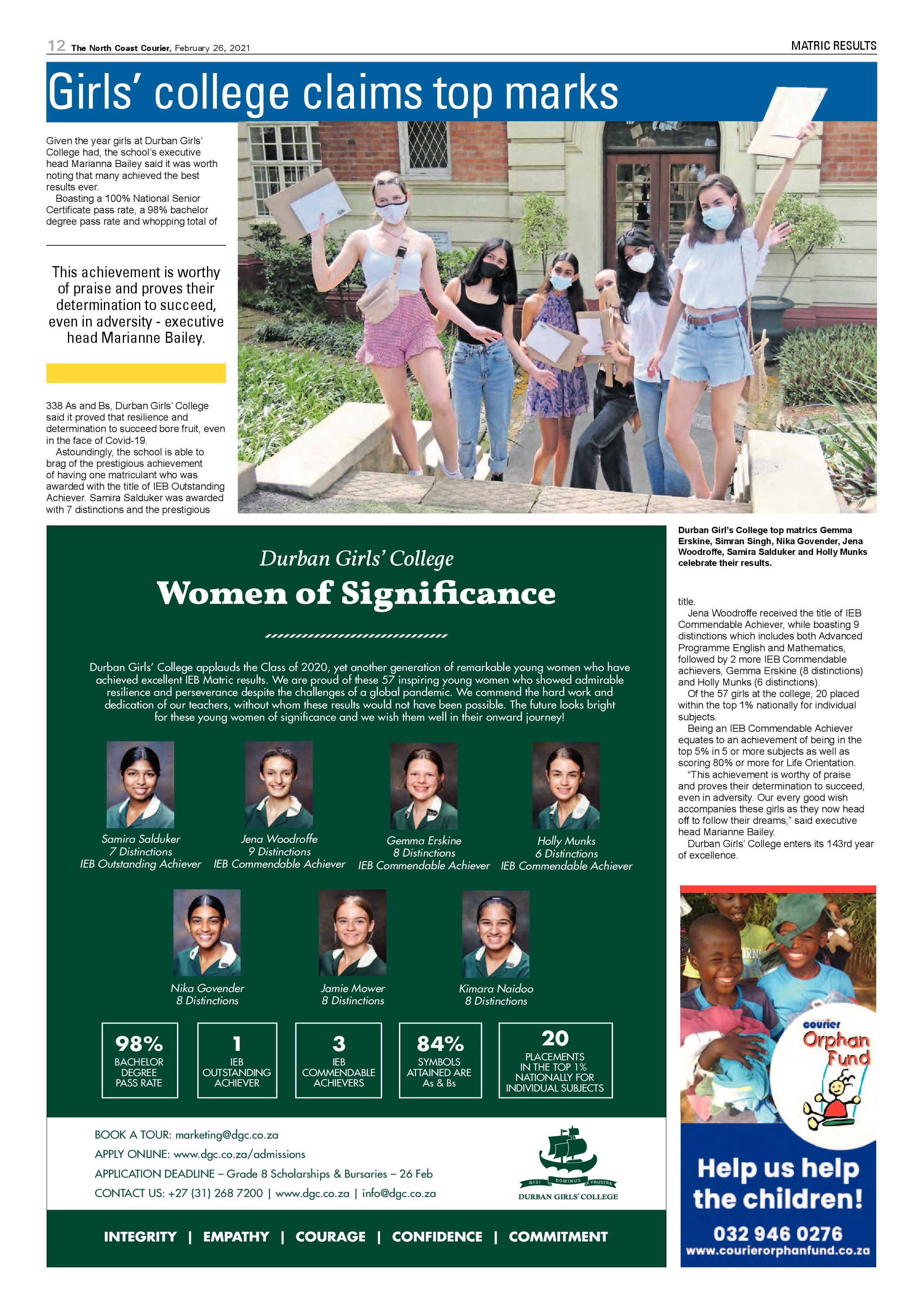 North Coast Courier 26 February 2021 page 12