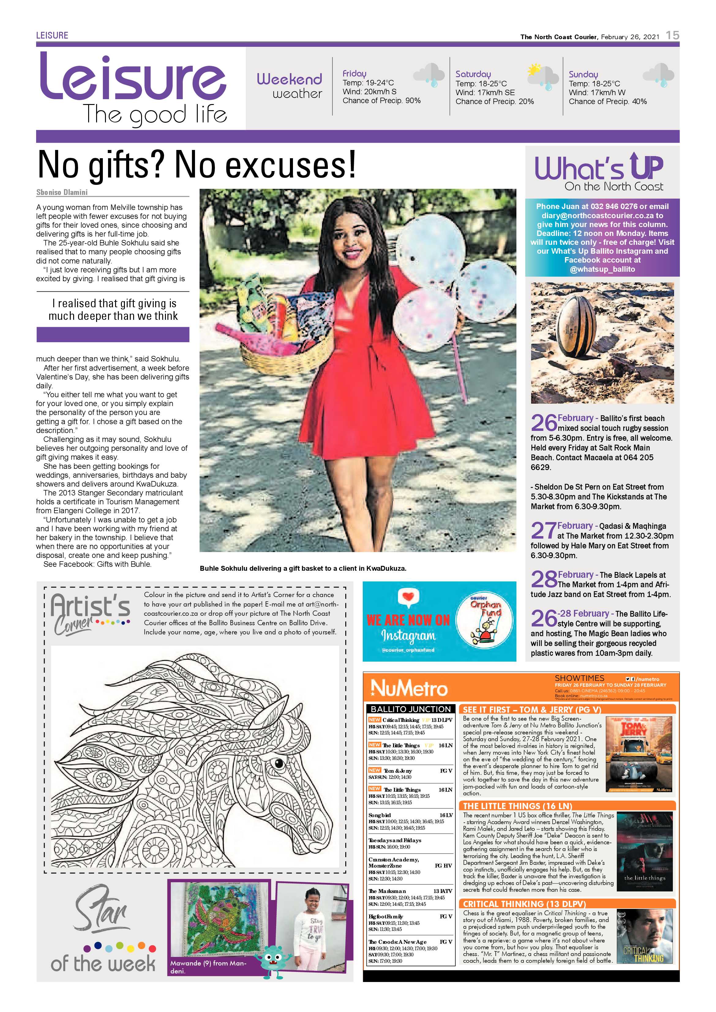 North Coast Courier 26 February 2021 page 15