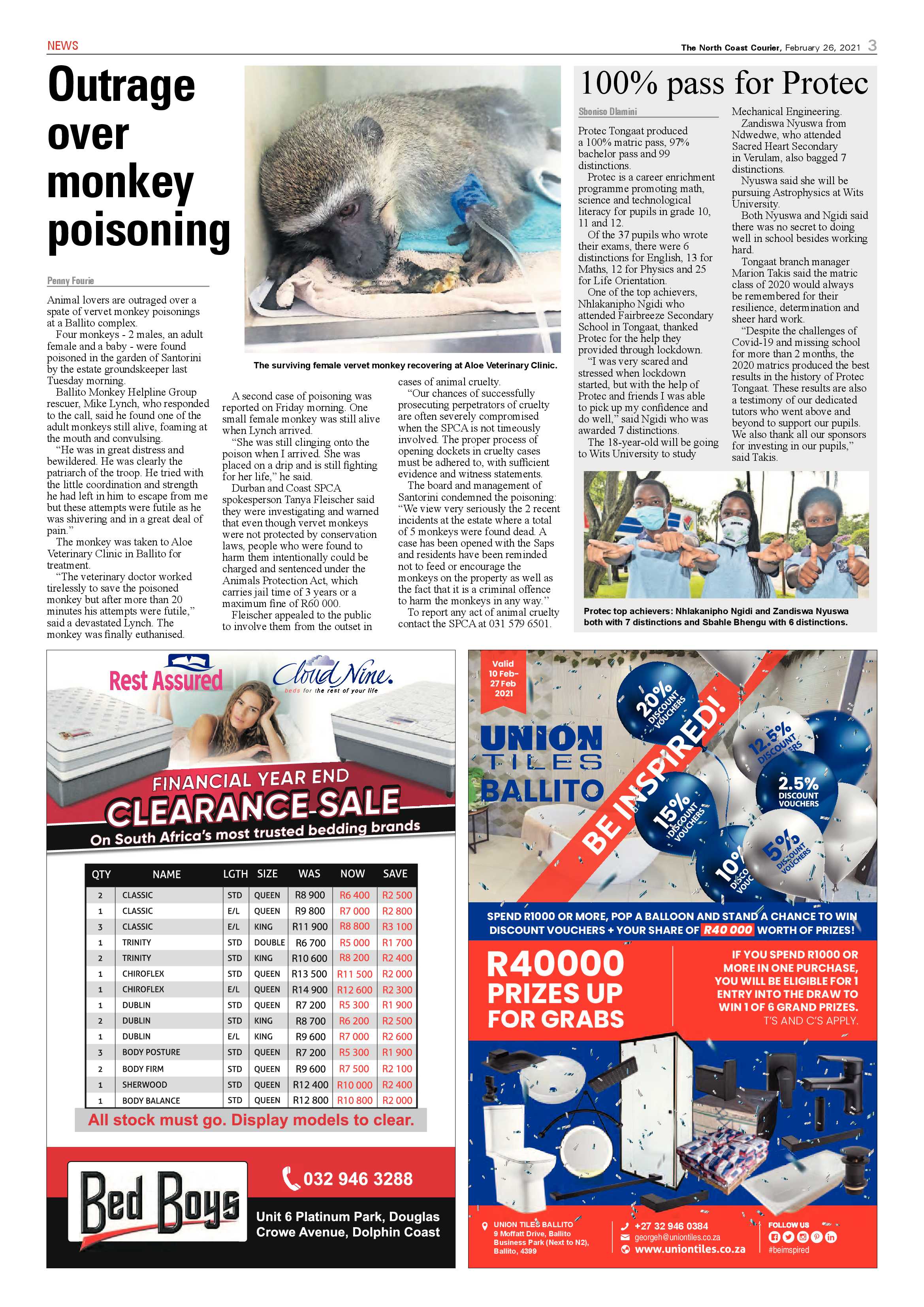 North Coast Courier 26 February 2021 page 3