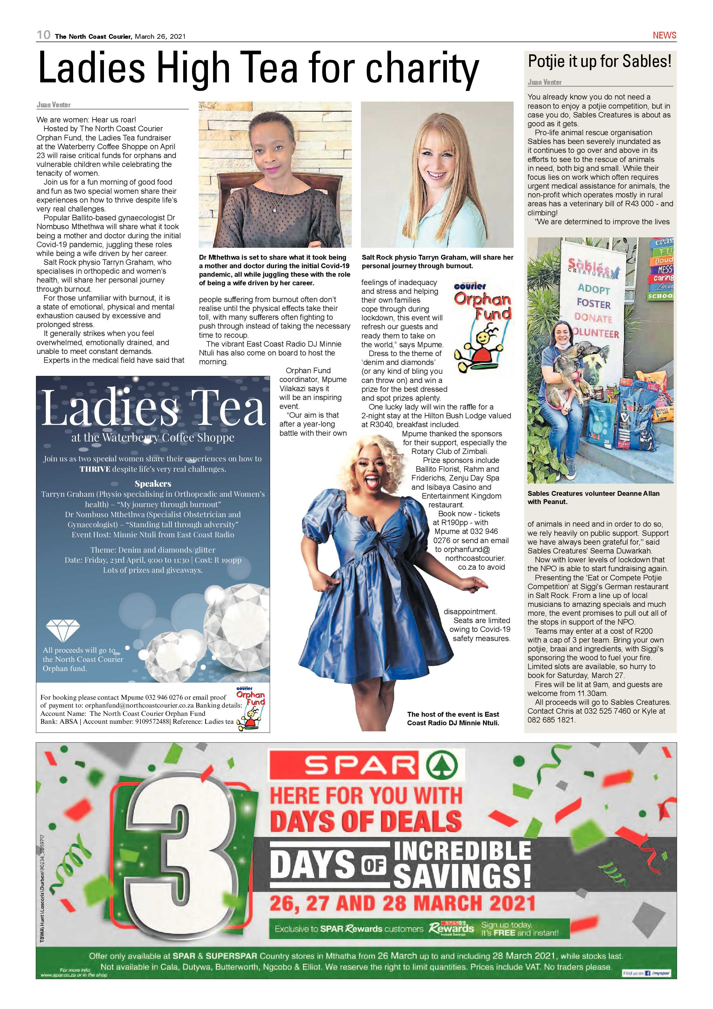 North Coast Courier 26 March 2021 page 10
