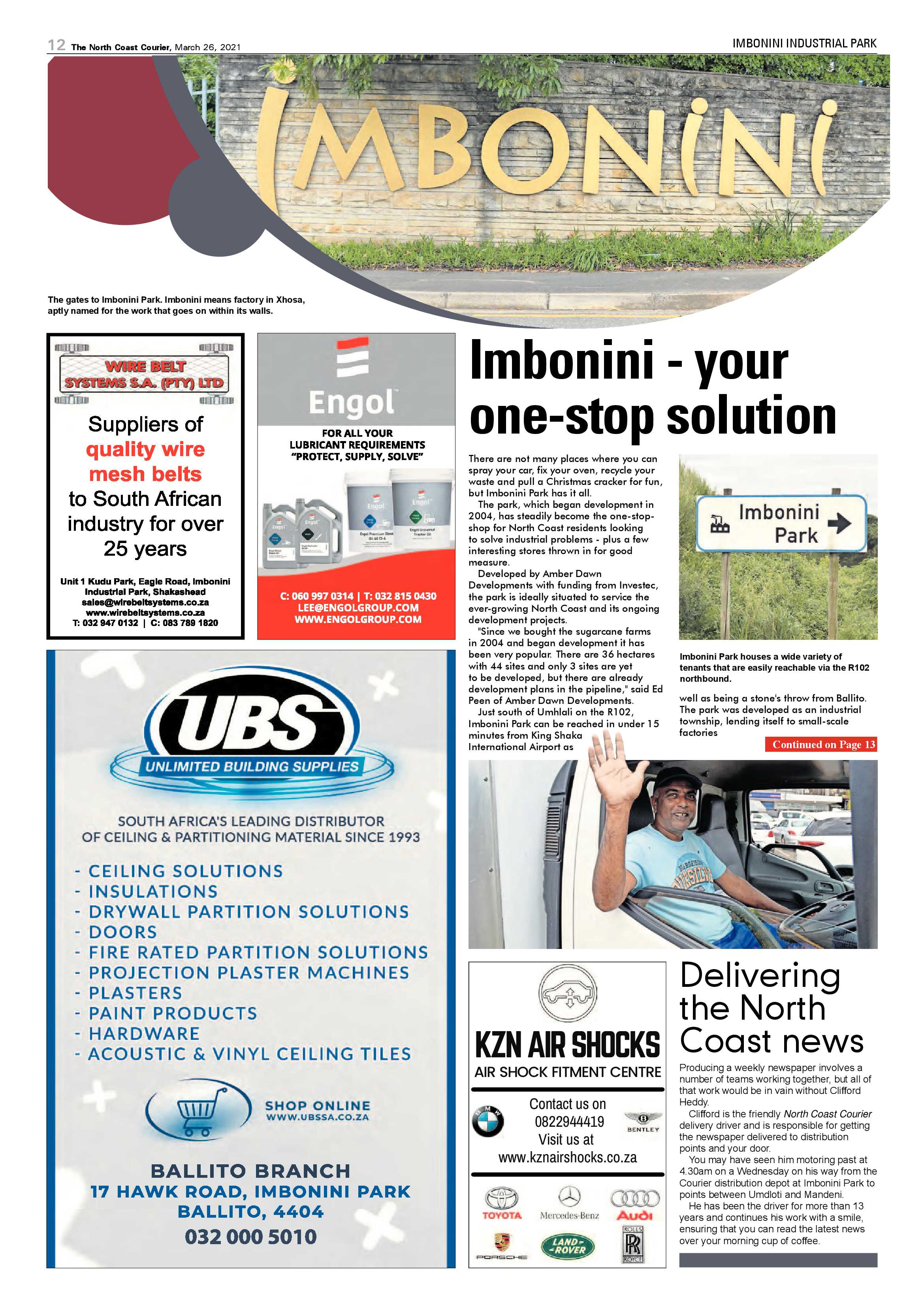 North Coast Courier 26 March 2021 page 12