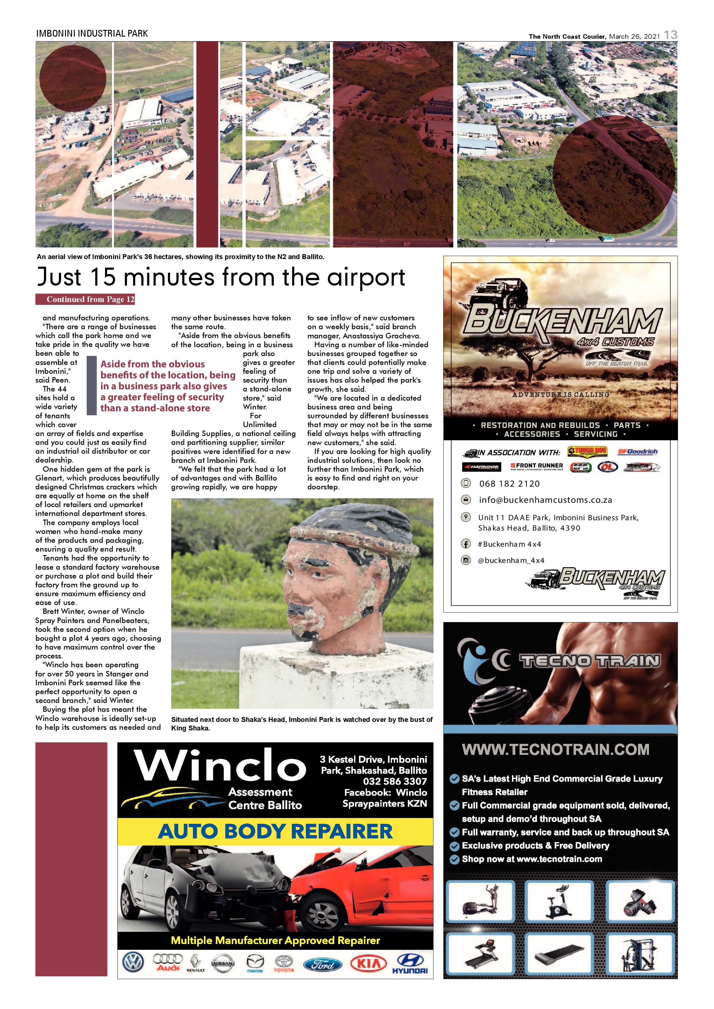 North Coast Courier 26 March 2021 page 13