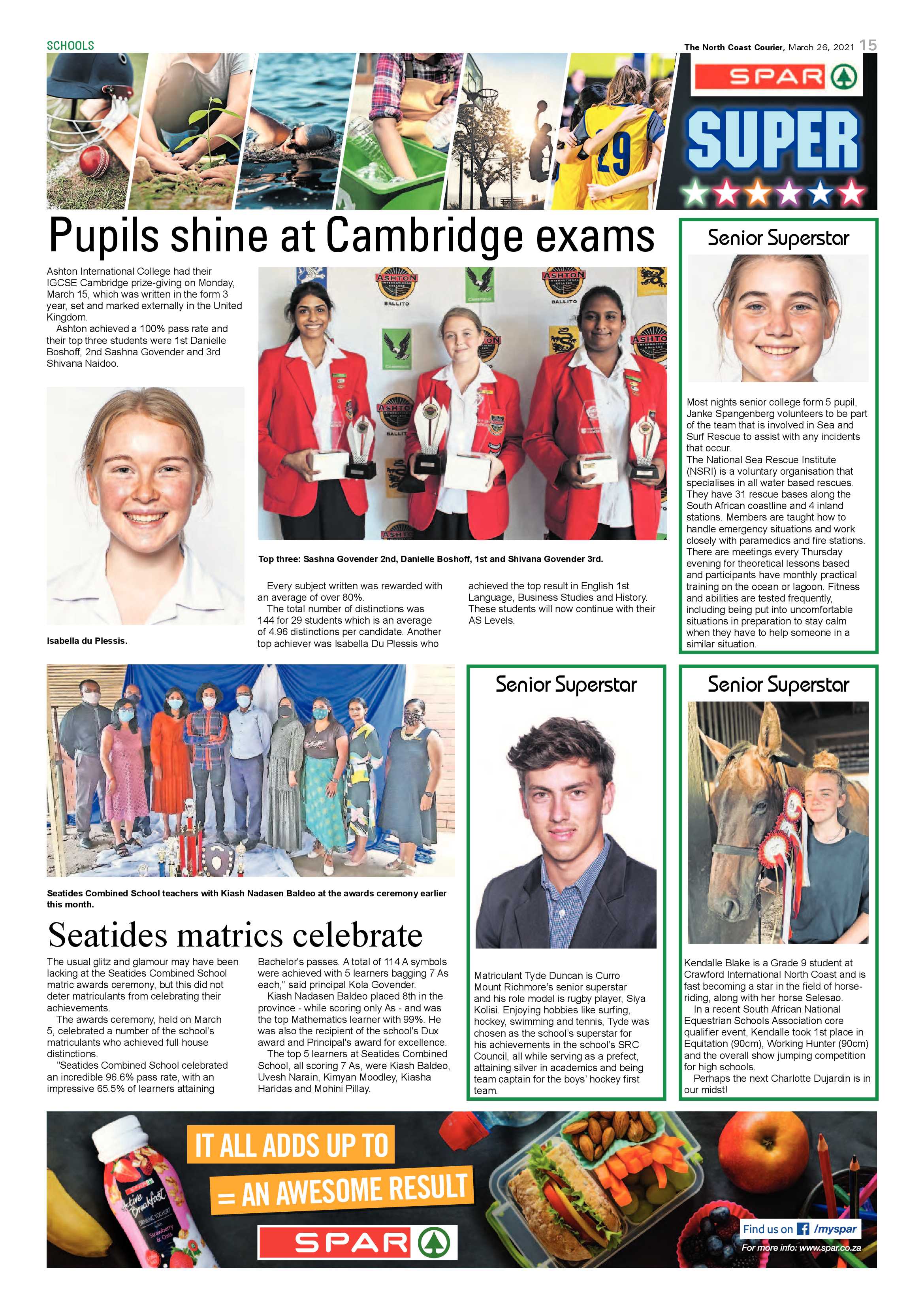North Coast Courier 26 March 2021 page 15