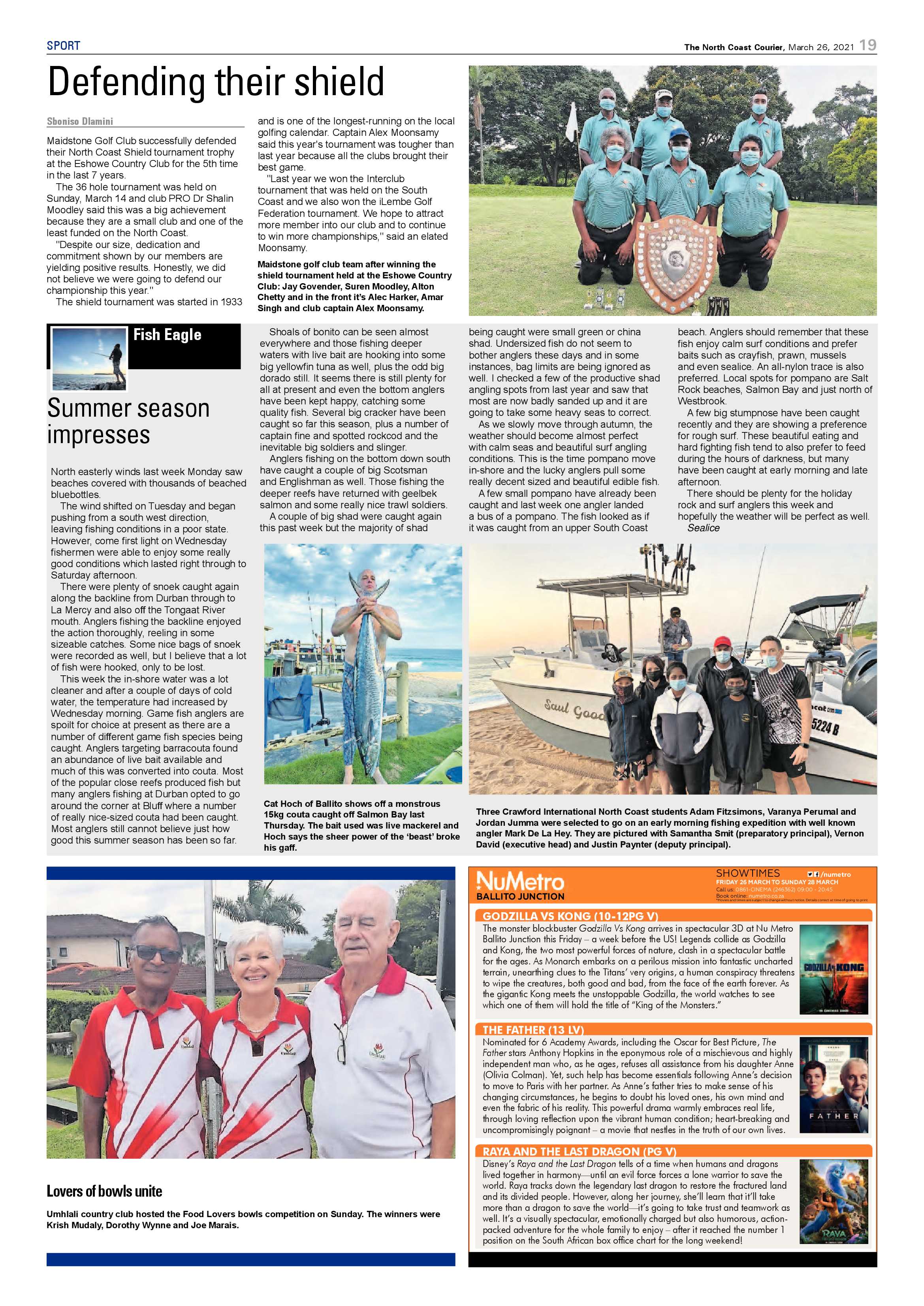 North Coast Courier 26 March 2021 page 19