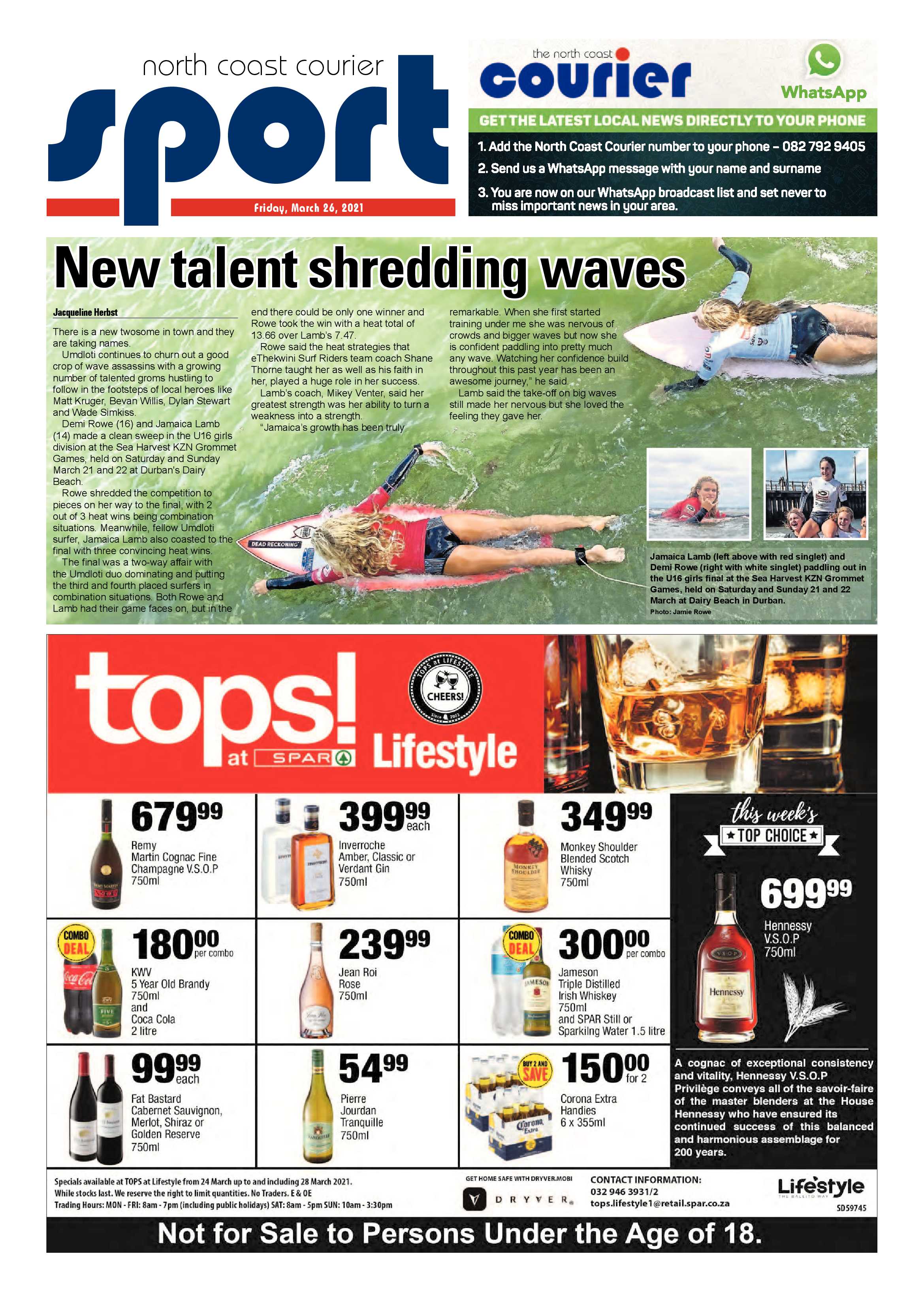North Coast Courier 26 March 2021 page 20