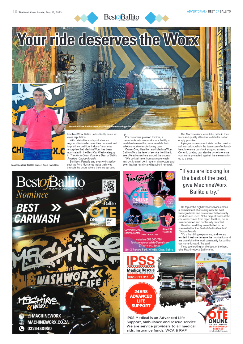 North Coast Courier 26 May 2023 page 10