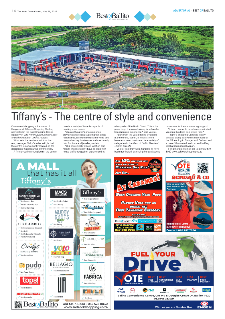North Coast Courier 26 May 2023 page 14