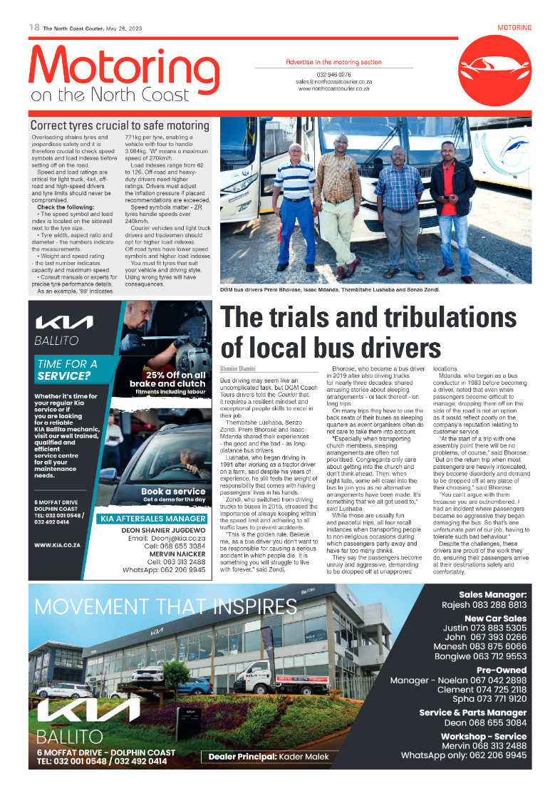 North Coast Courier 26 May 2023 page 18