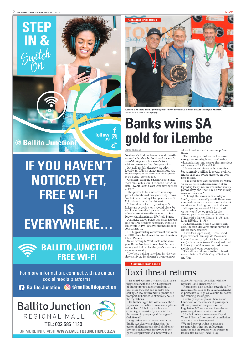 North Coast Courier 26 May 2023 page 2