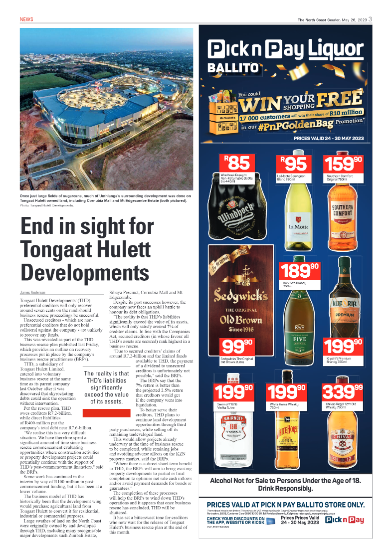 North Coast Courier 26 May 2023 page 3