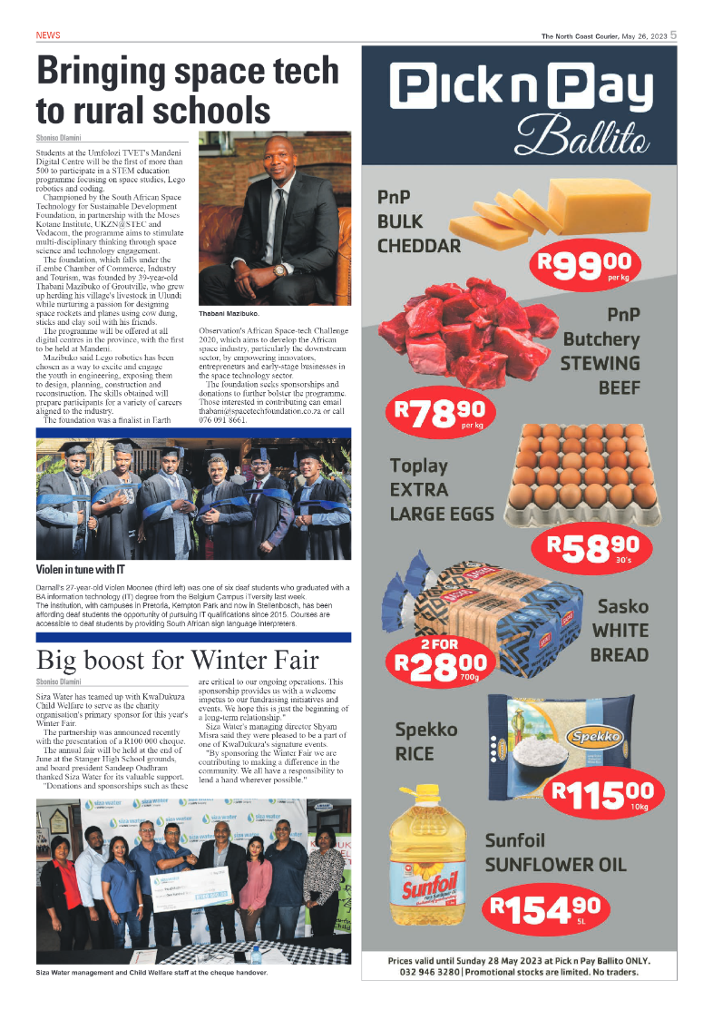North Coast Courier 26 May 2023 page 5